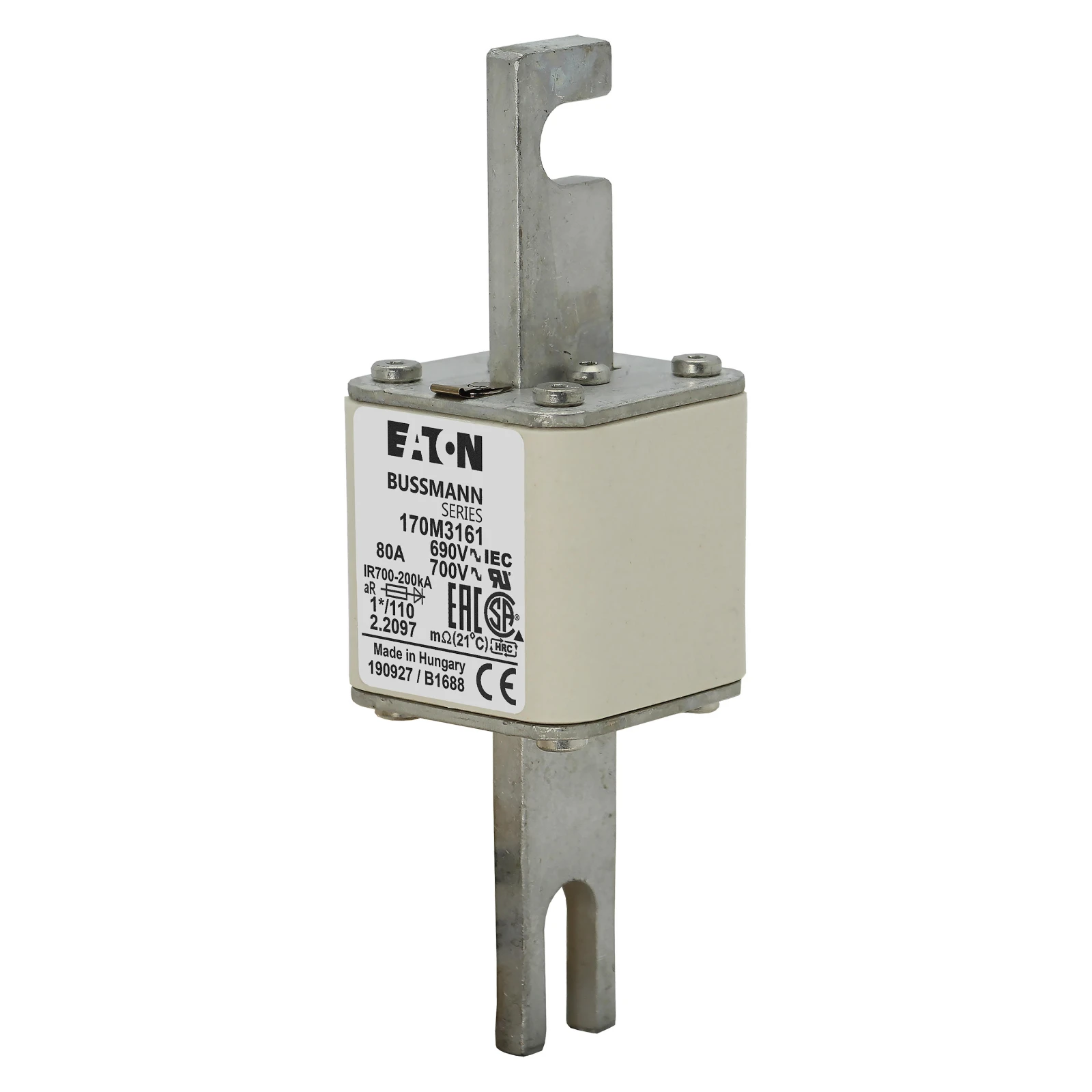 2537896 - Eaton FUSE 80A 690V 1*/110 AR UC