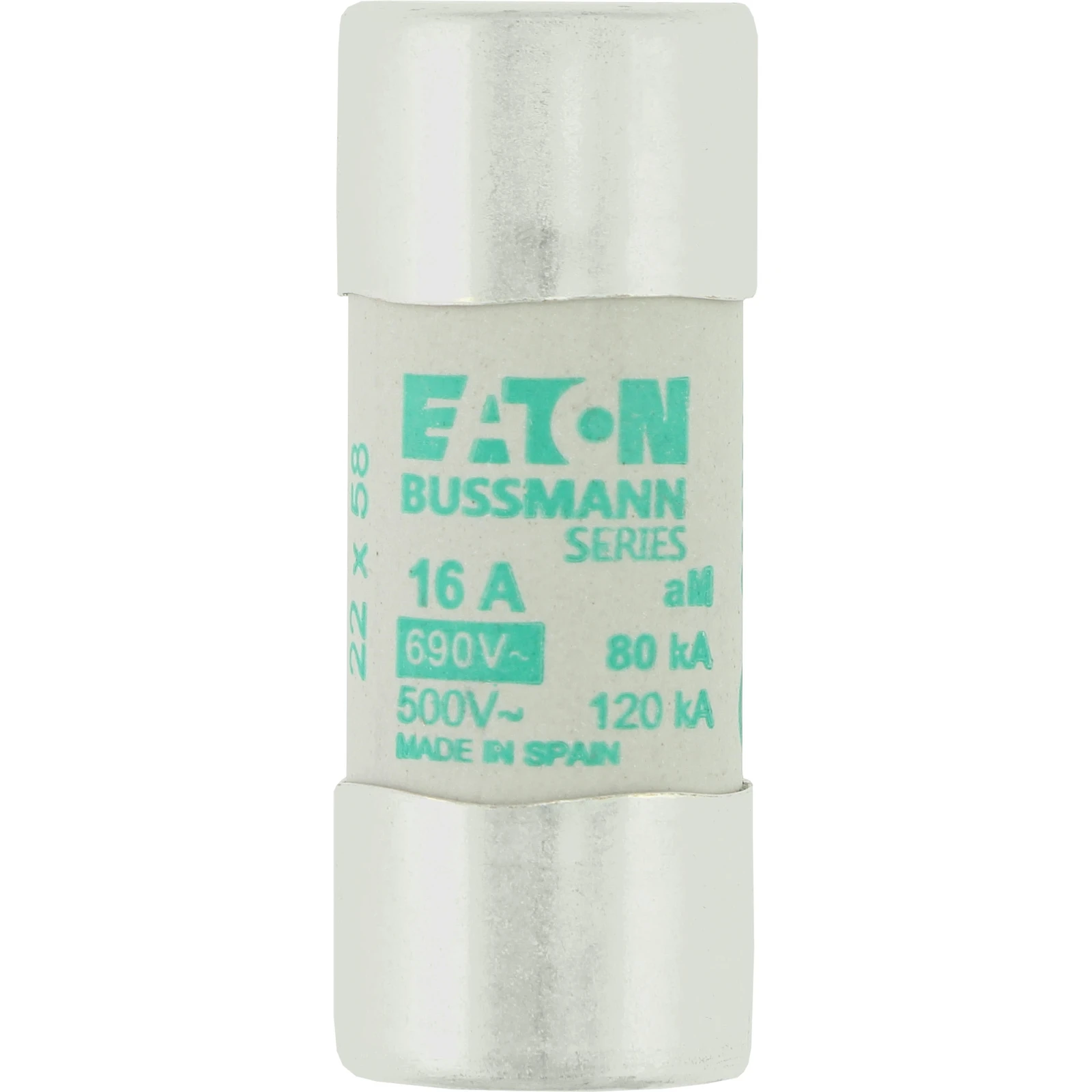 2262154 - Eaton CYLINDRICAL FUSE 22 x 58 16A AM 690