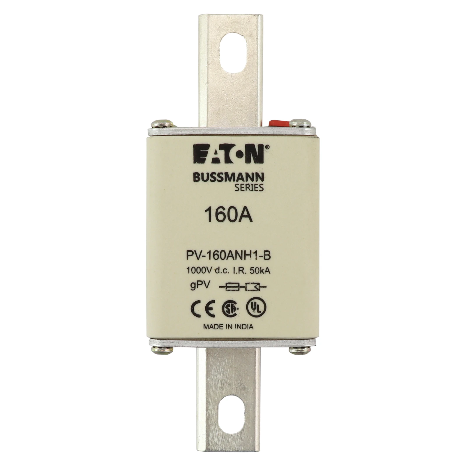 3035722 - Eaton FUSE 160A 1000V DC PV SIZE 1 BOLTED