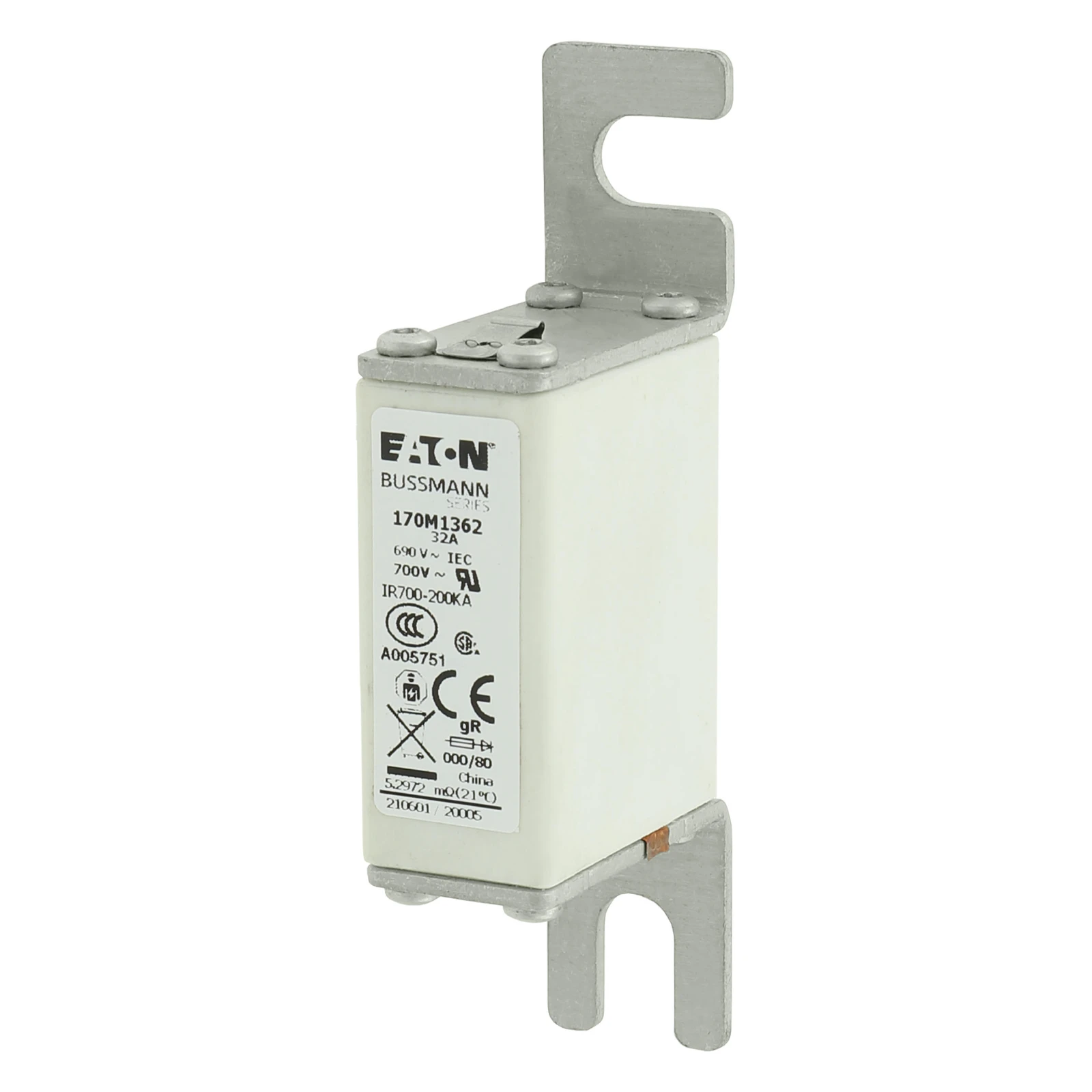 2537640 - Eaton FUSE 32A 690V 000/80 GR UC