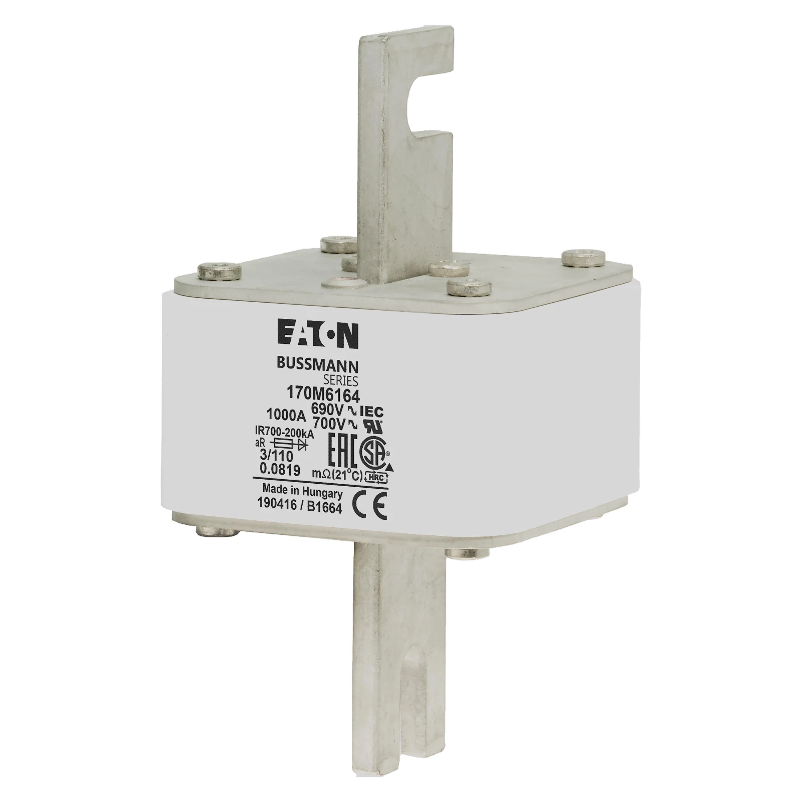 2538793 - Eaton FUSE 1000A 690V 3/110 AR UC