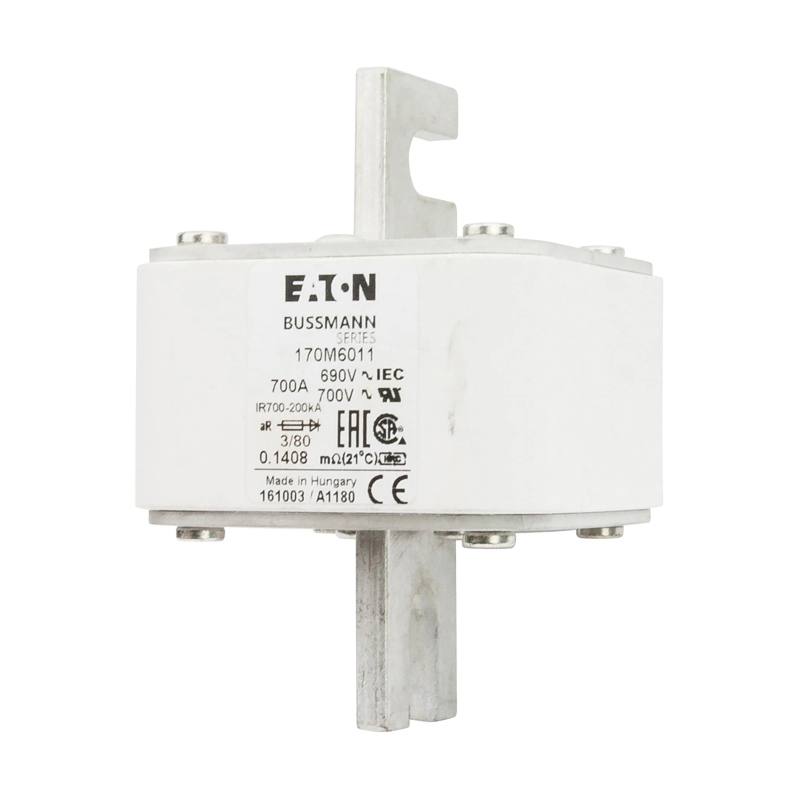 2538714 - Eaton FUSE 700A 690V 3/80 AR UC