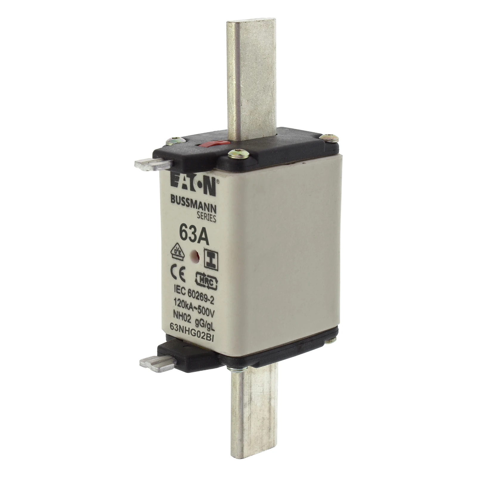 2261664 - Eaton NH FUSE 63A 500V GL/GG SIZE 02