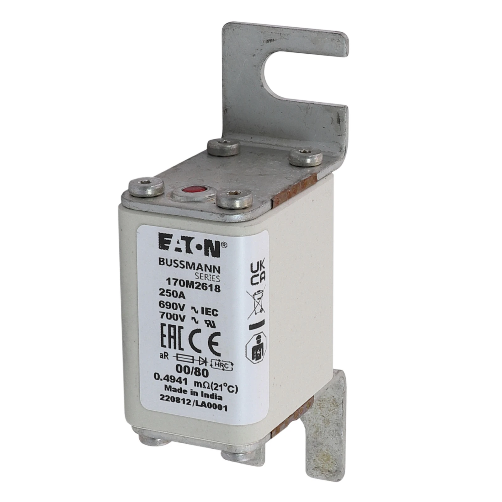 2537768 - Eaton FUSE 250A 690V 00/80 AR UR