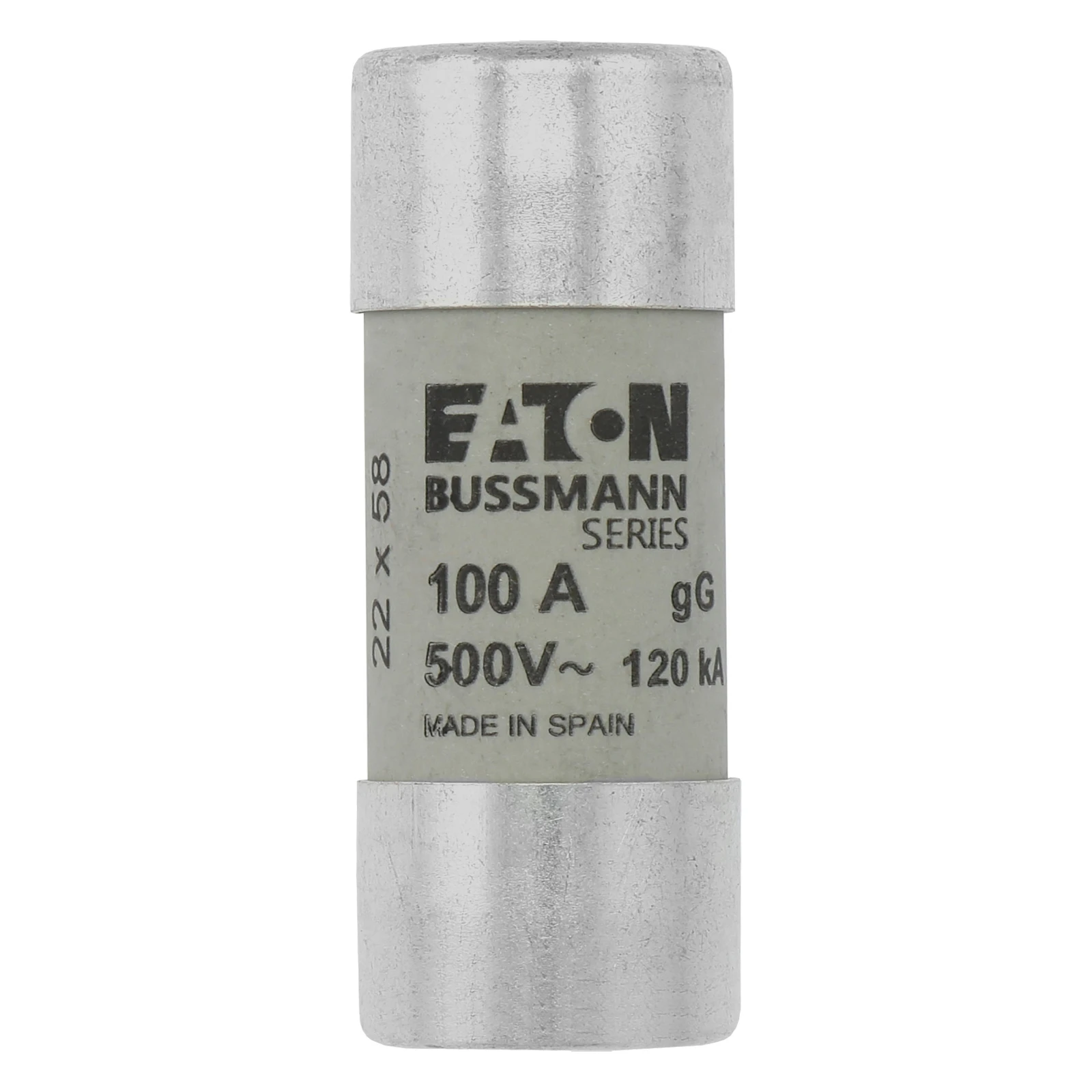 2262118 - Eaton CYL FUSE >STR >22 x 58 100A GG 500V