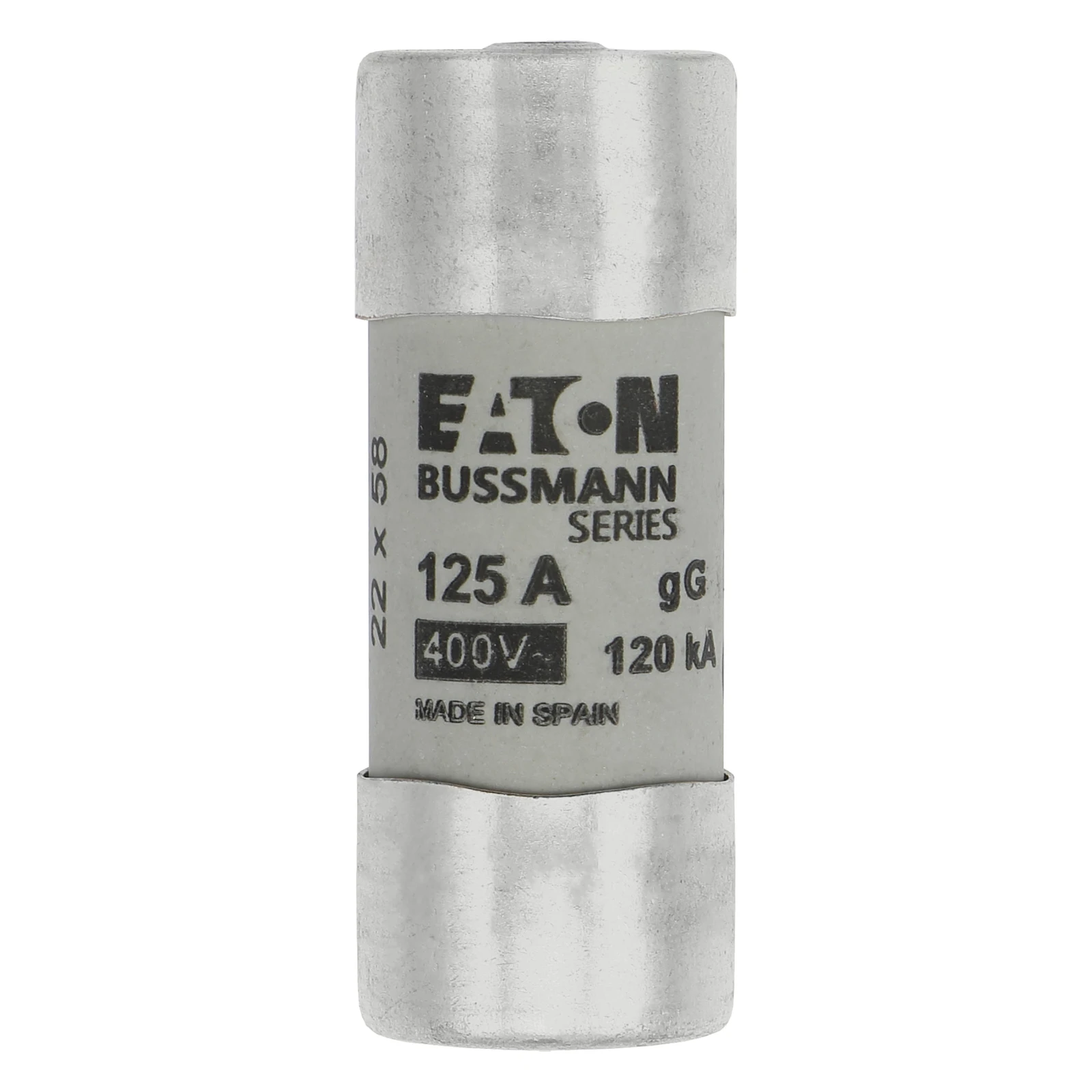 2262122 - Eaton CYL FUSE >STR >22 x 58 125A GG 400V