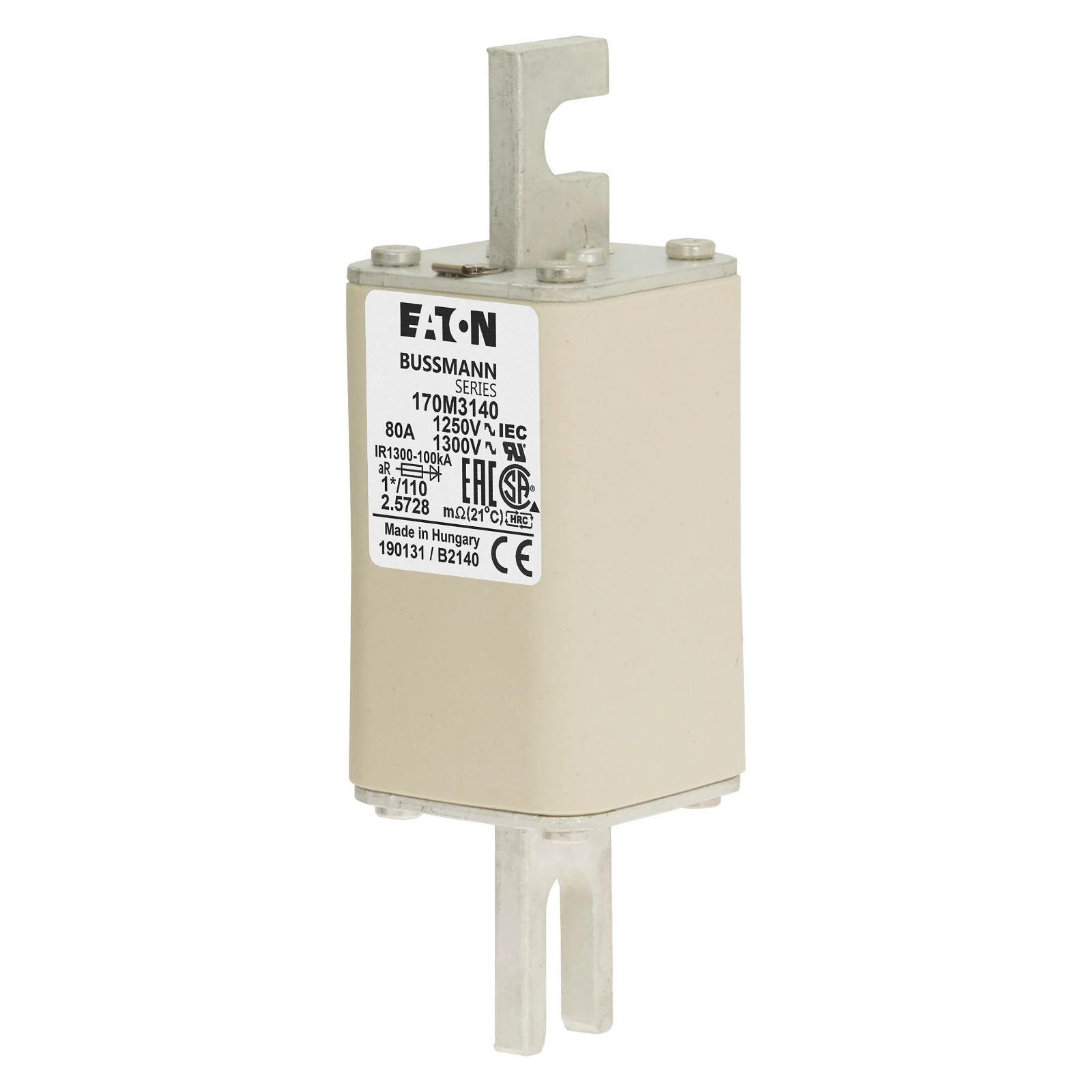 2537887 - Eaton FUSE 80A 1250V 1*/110 AR CU