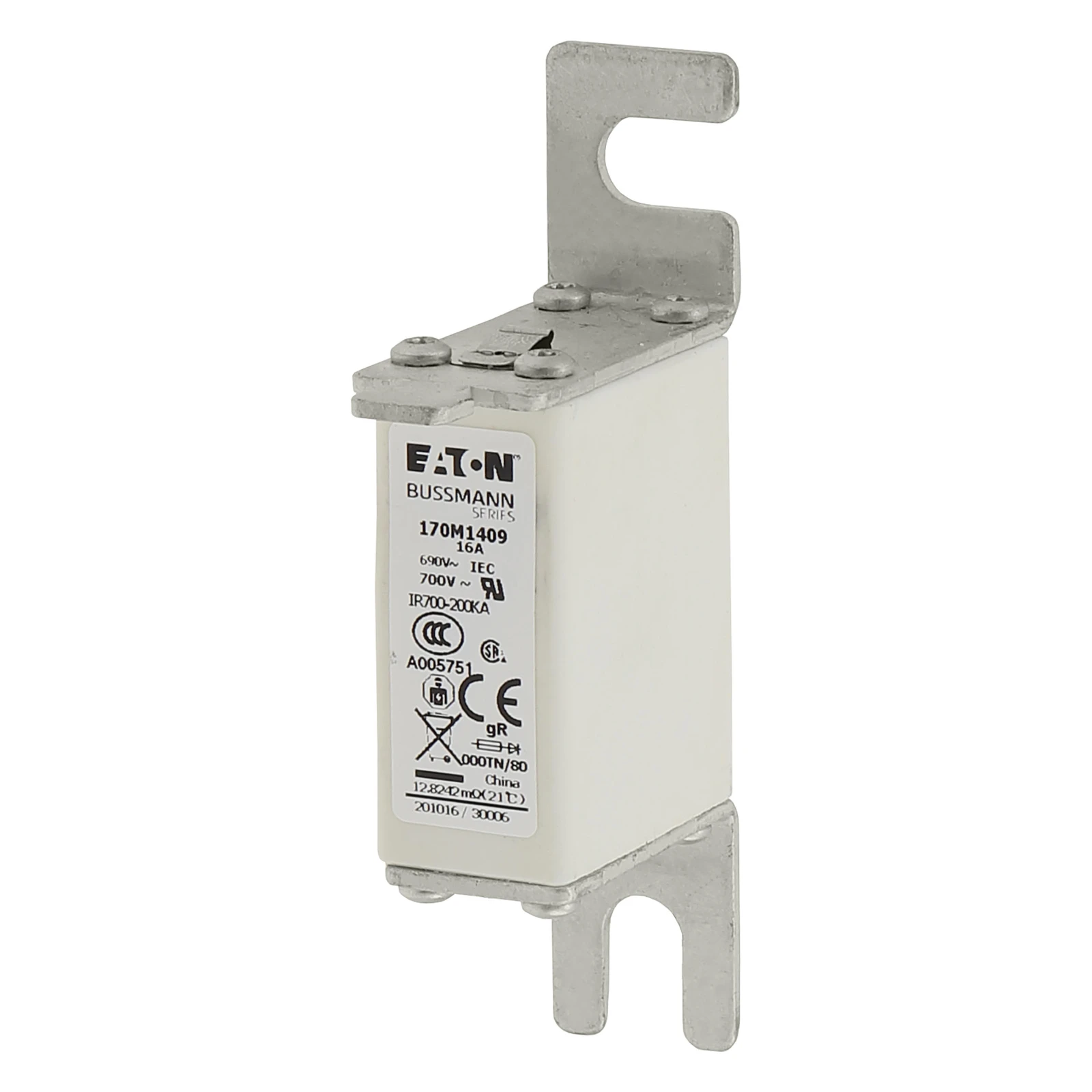 2537652 - Eaton FUSE 16A 690V 000TN/80 GR UC