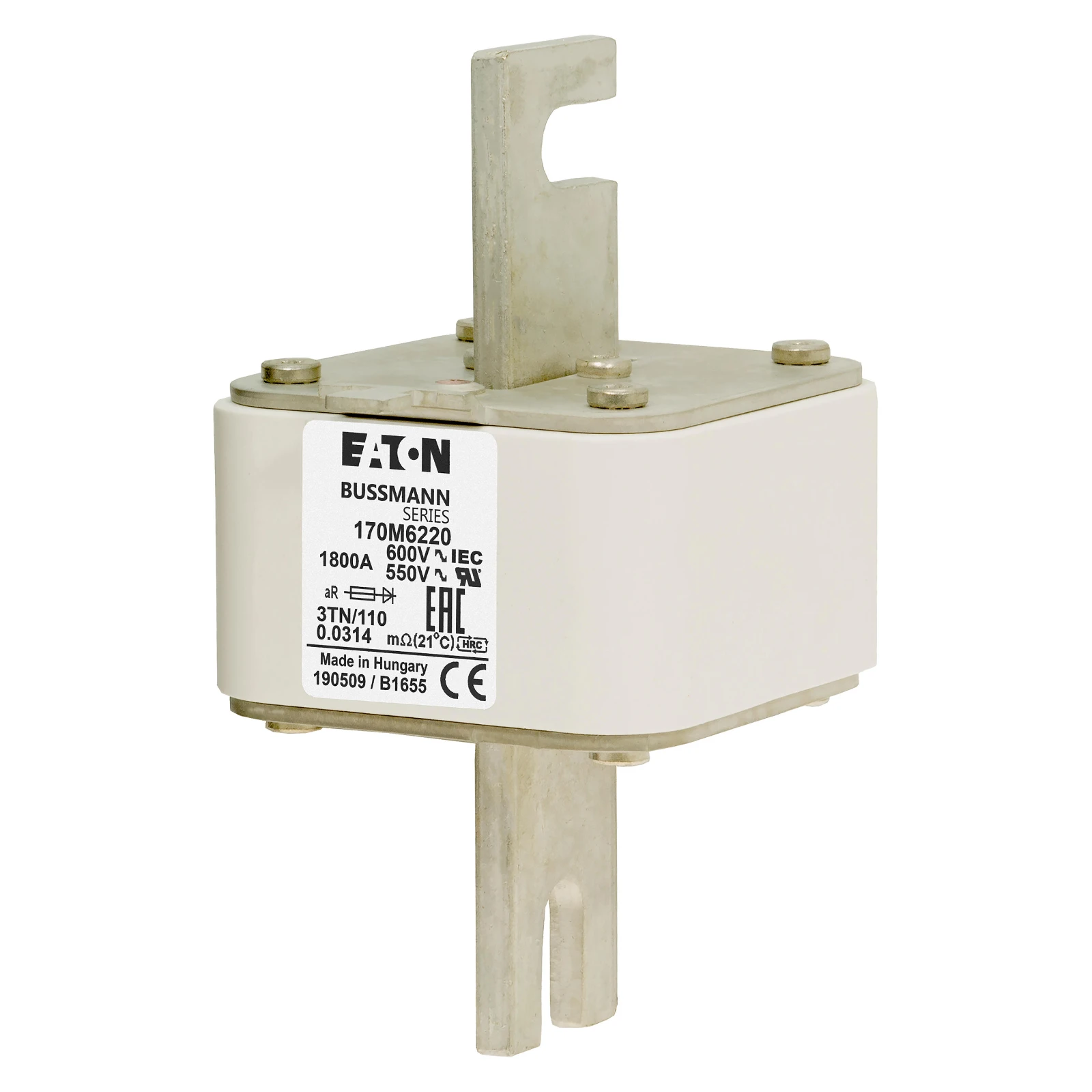 2538831 - Eaton FUSE 1800A 600V 3TN/110 AR UR