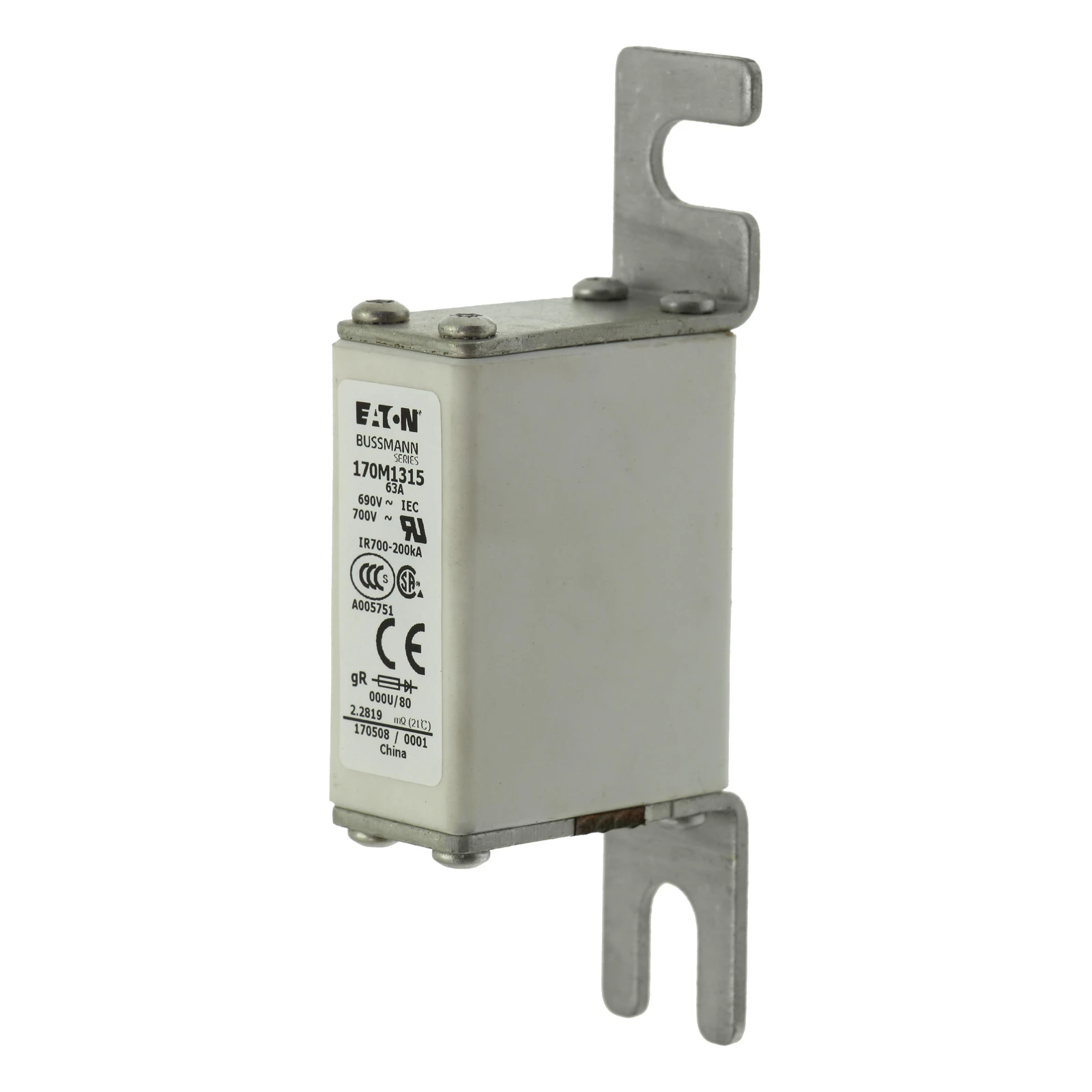 2537630 - Eaton FUSE 63A 690V 000U/80 GR UC