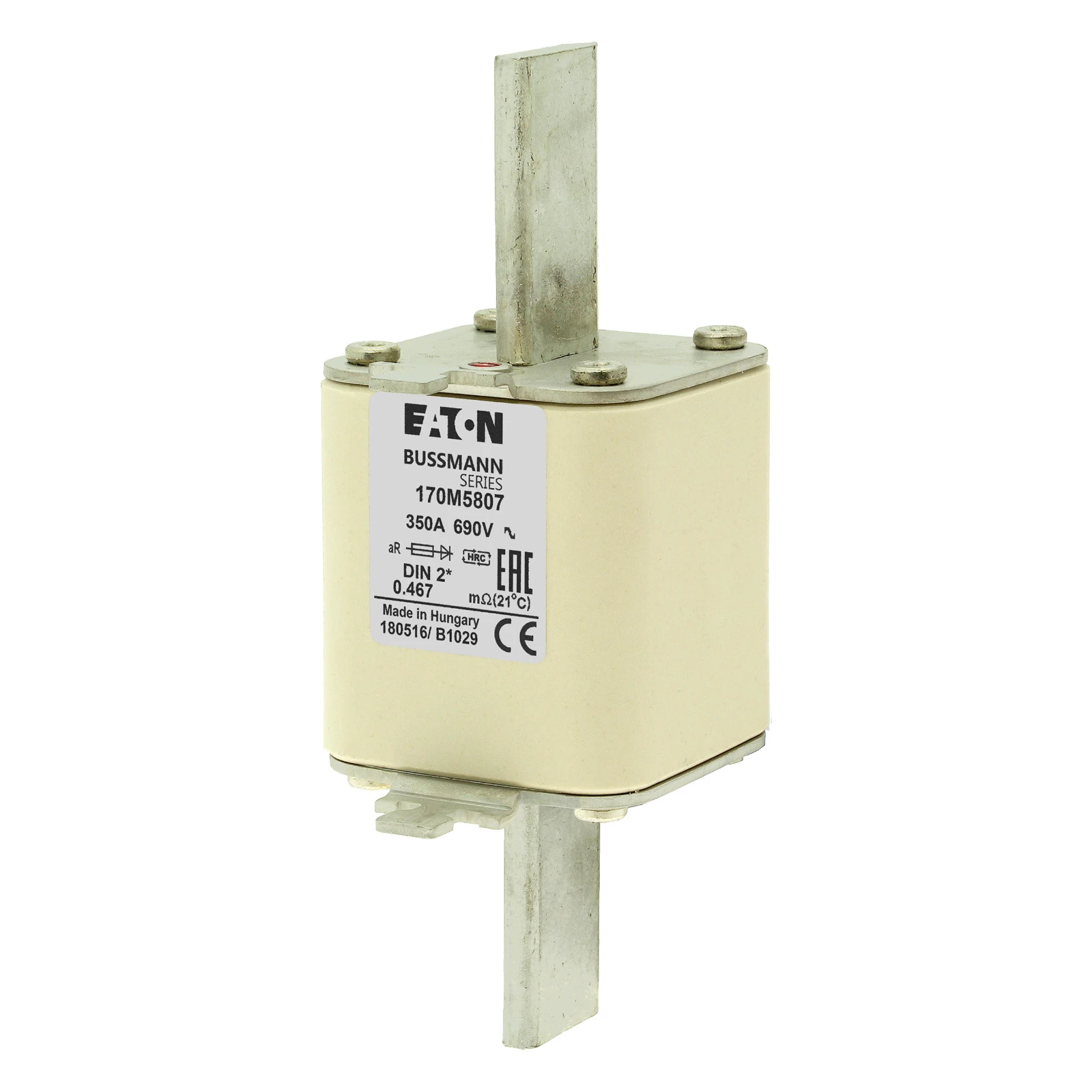 2538658 - Eaton FUSE 350A 690V DIN 2* AR