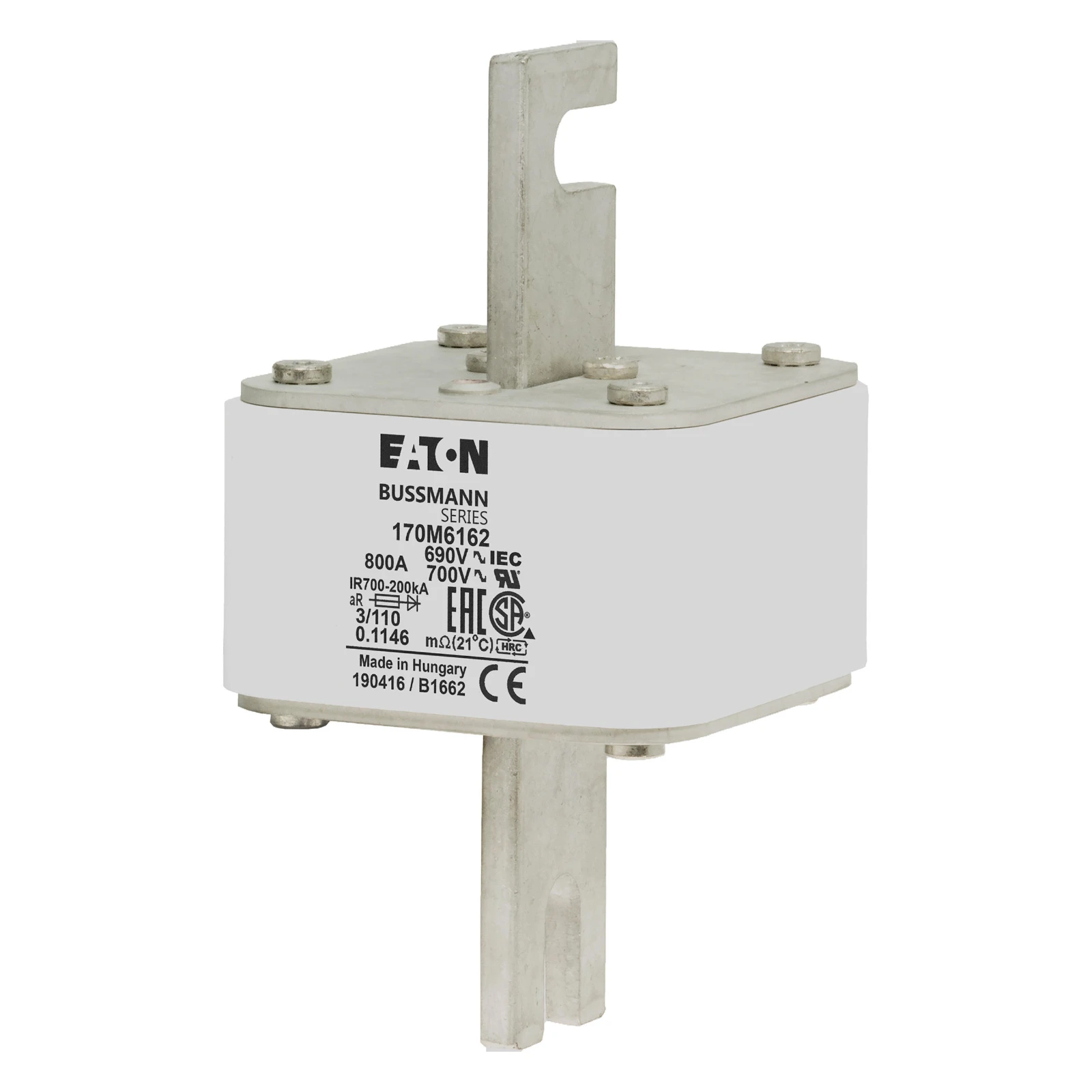 2538791 - Eaton FUSE 800A 690V 3/110 AR UC