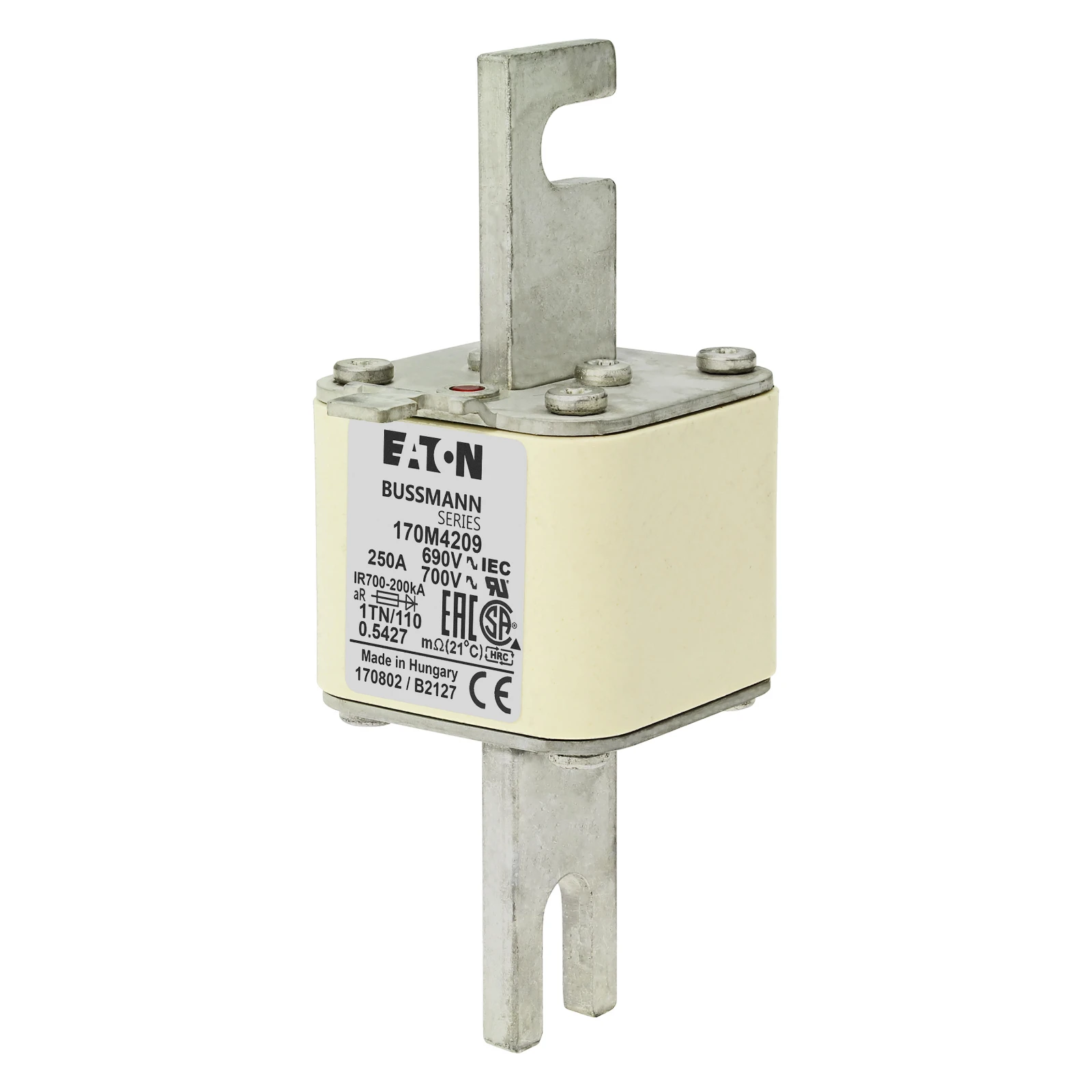 2538221 - Eaton FUSE 250A 690V 1TN/110 AR UC