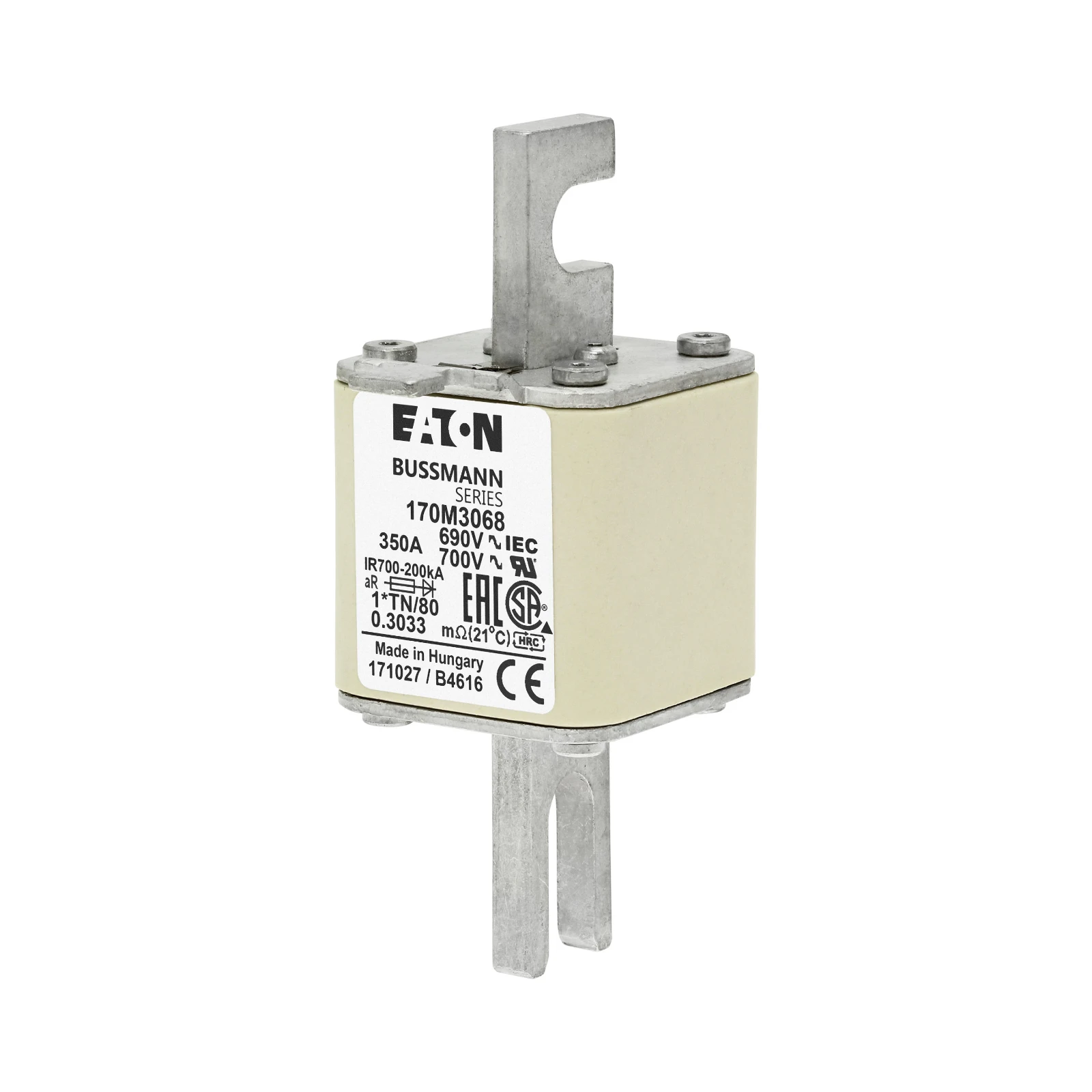 2537864 - Eaton FUSE 350A 690V 1 TN 80 AR UC