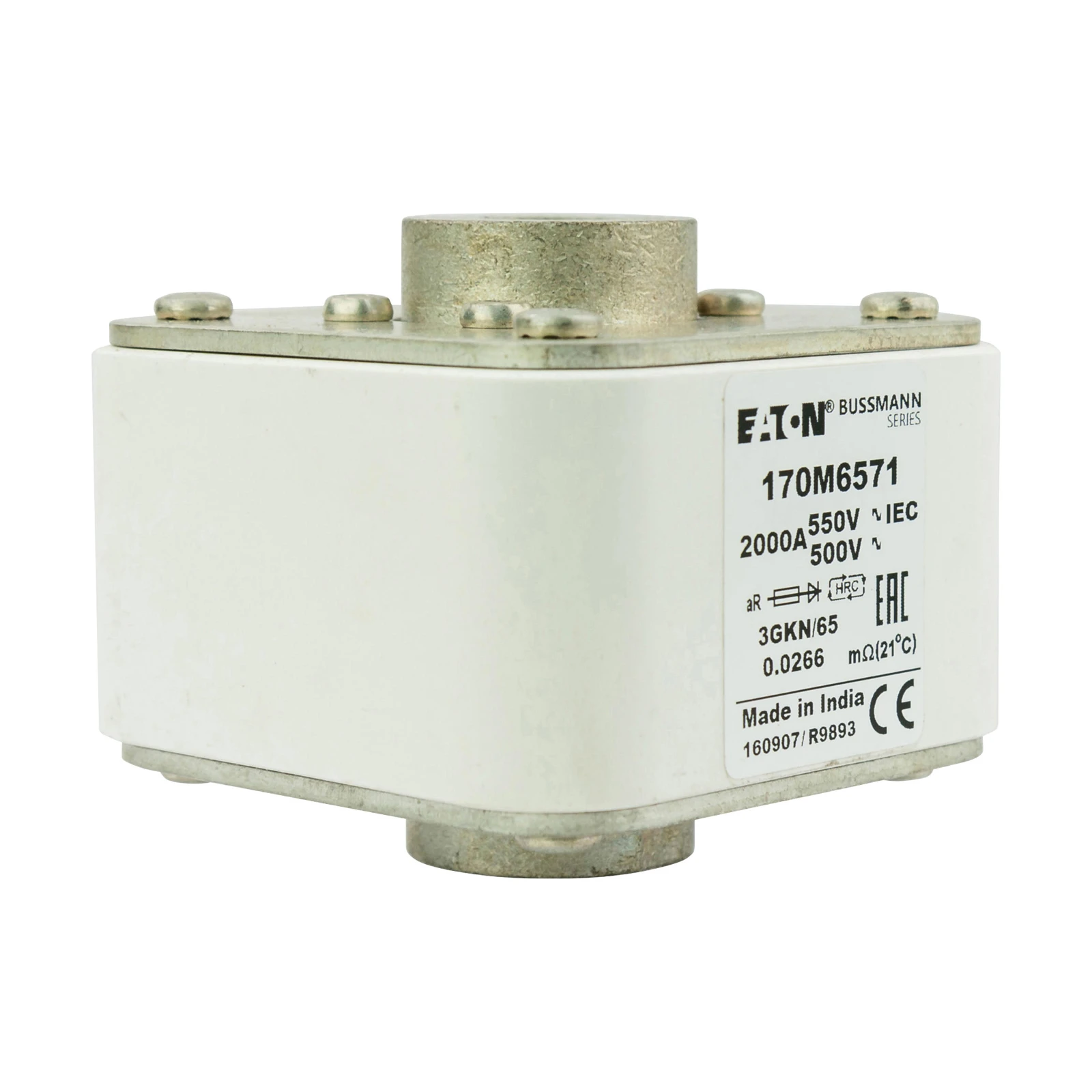 2538967 - Eaton FUSE 2000A 550V 3GKN/65 AR UR