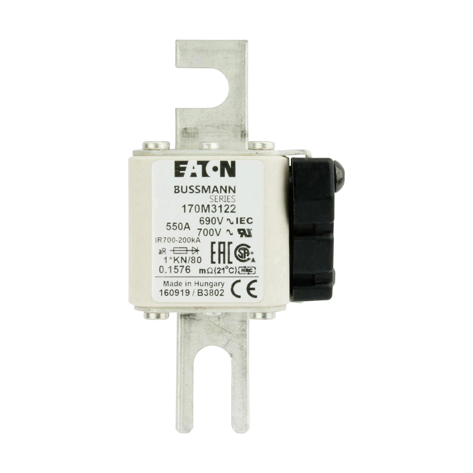 2537884 - Eaton FUSE 550A 690V 1*KN/80 AR UC