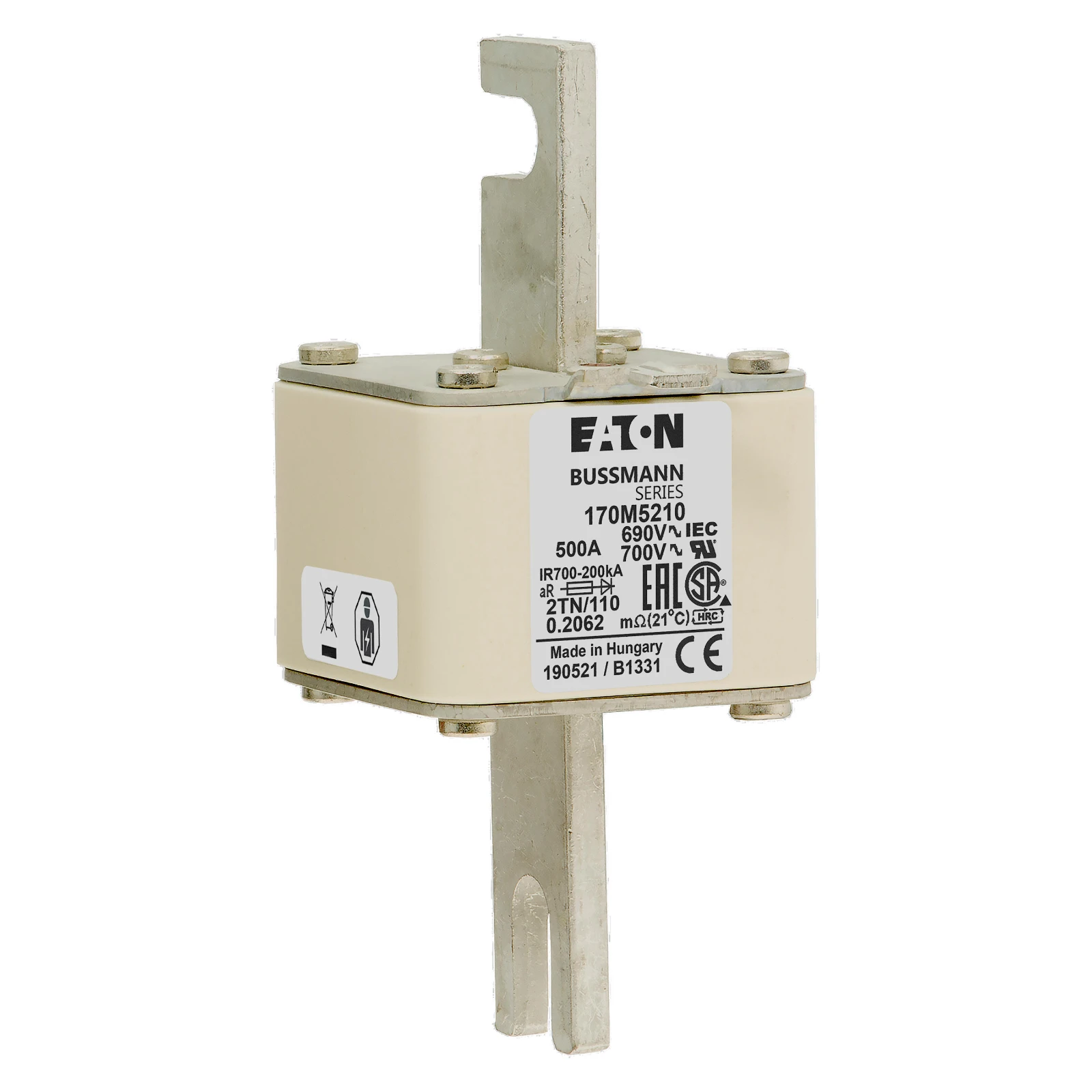 2538493 - Eaton FUSE 500A 690V 2TN/110 AR UC