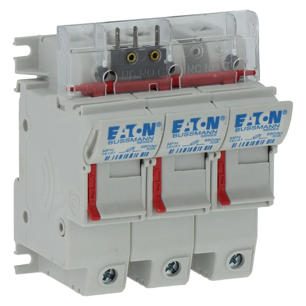 2262184 - Eaton 3P 14x51  Micro Switch Fuse Holder