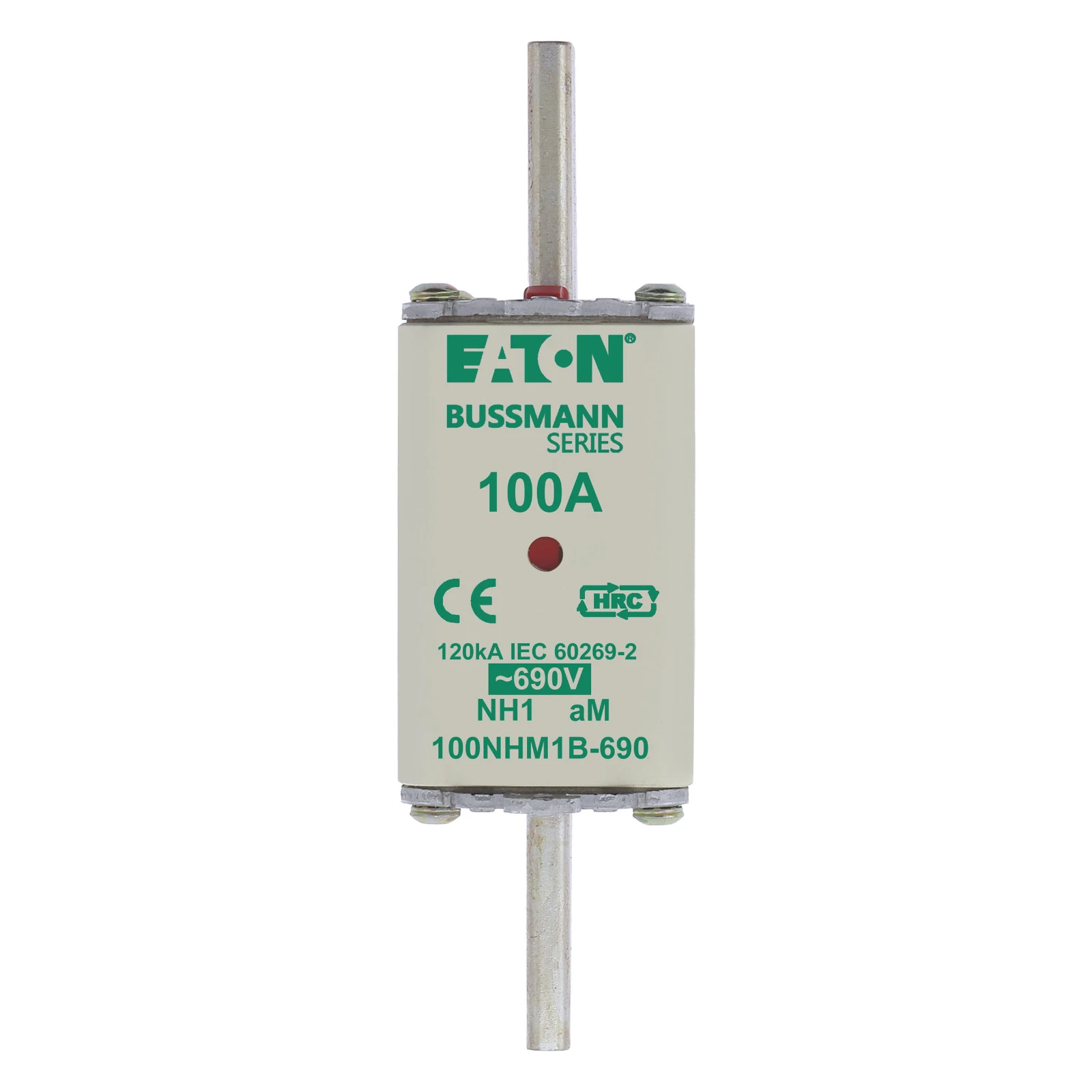 2247868 - Eaton NH FUSE 100AMP 690V aM SIZE 1 DUAL