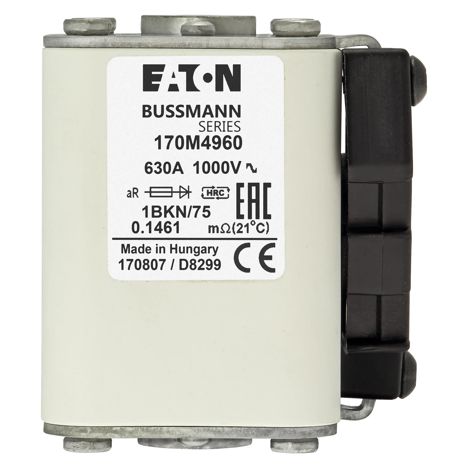 2538406 - Eaton FUSE 630A 1000V 1BKN/75 AR