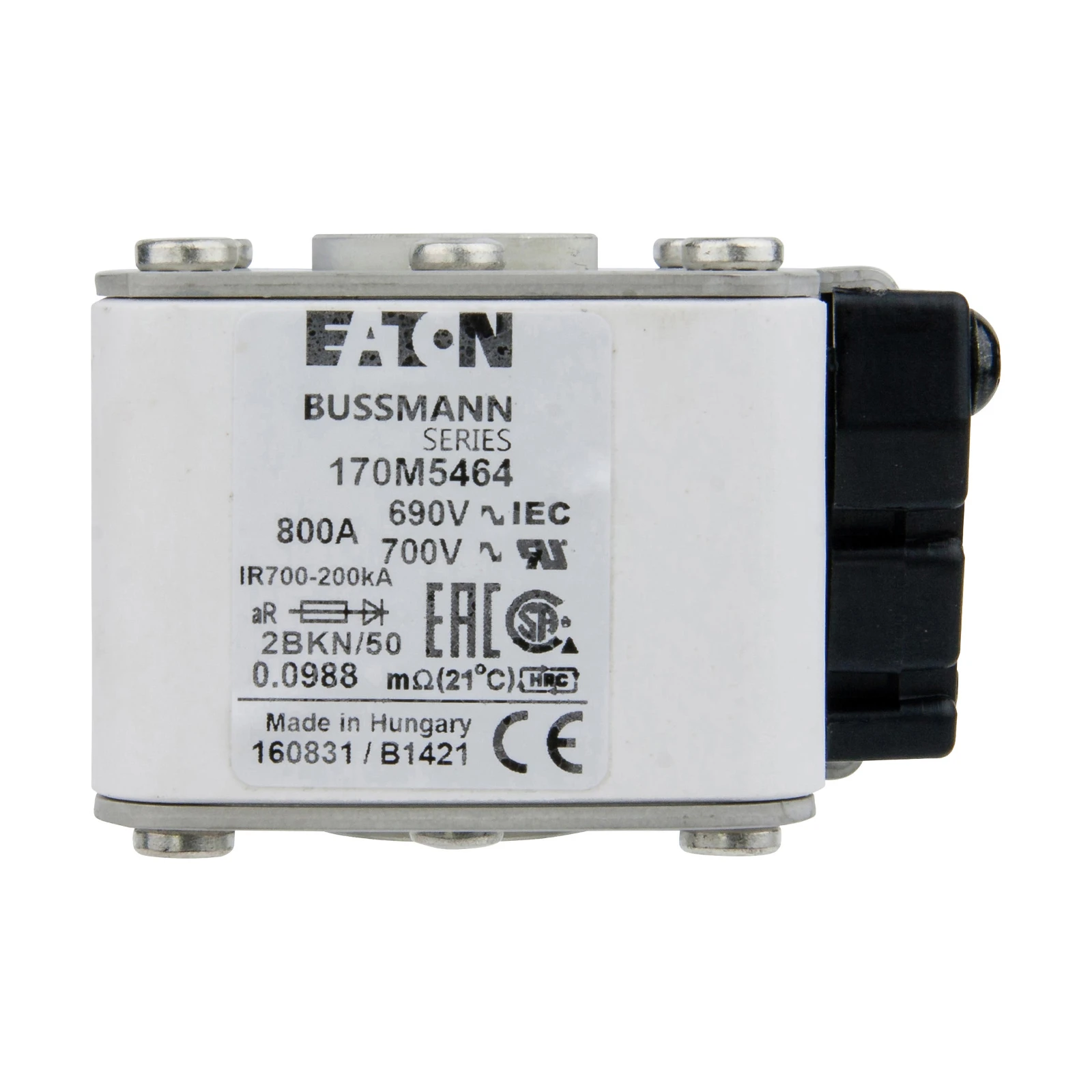 2538589 - Eaton FUSE 800A 690V 2BKN/50 AR UC