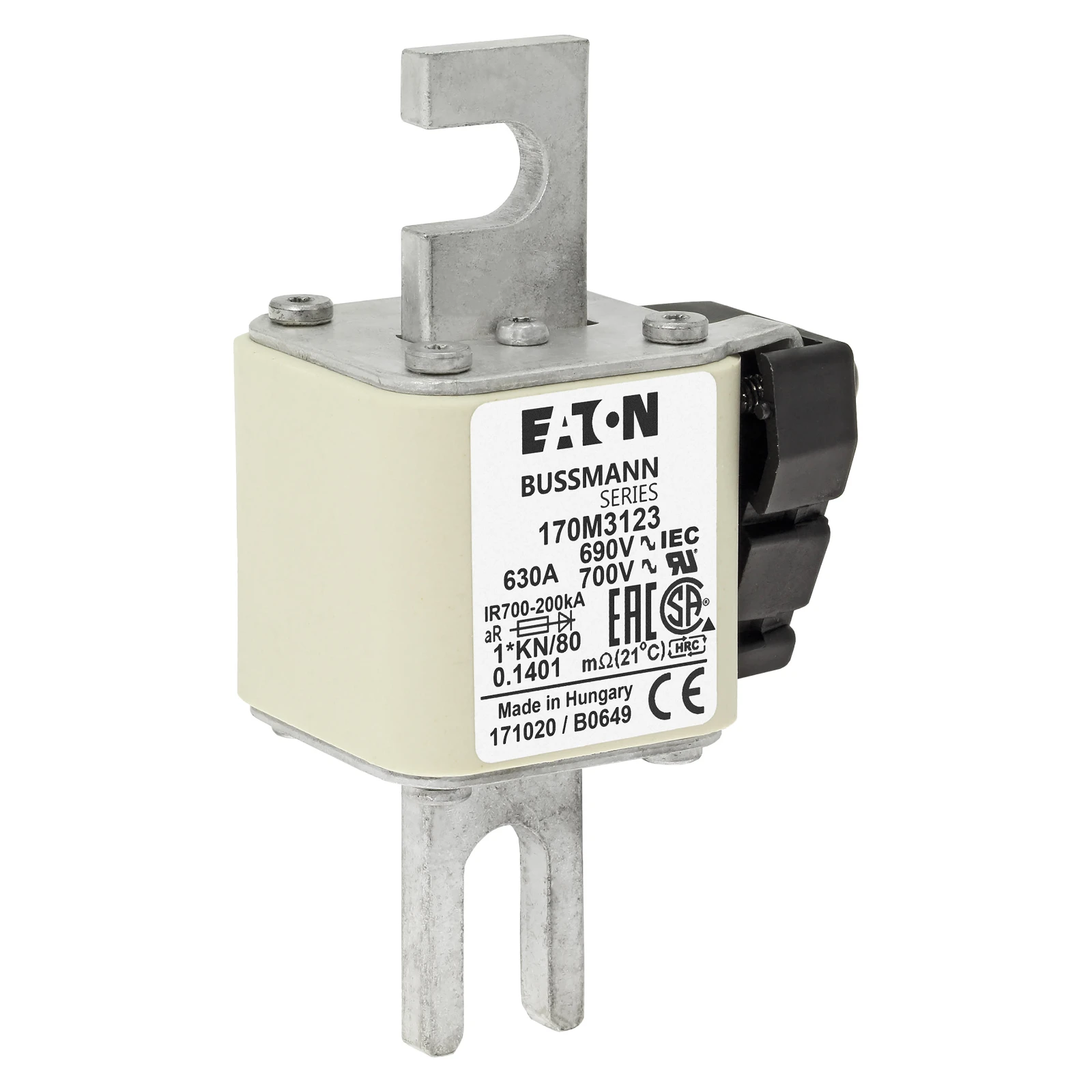 2537885 - Eaton FUSE 630A 690V 1*KN/80 AR UC