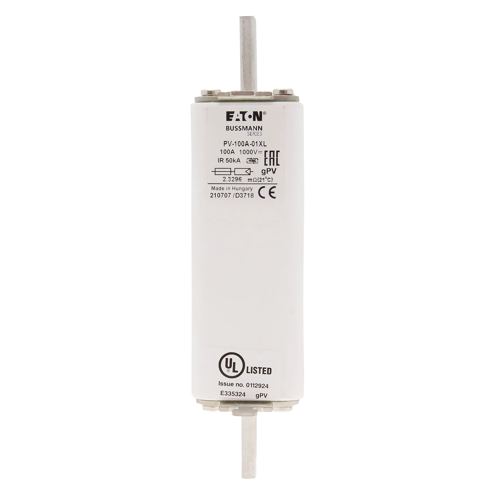 2546344 - Eaton FUSE 100A 1000V 1*XL PV