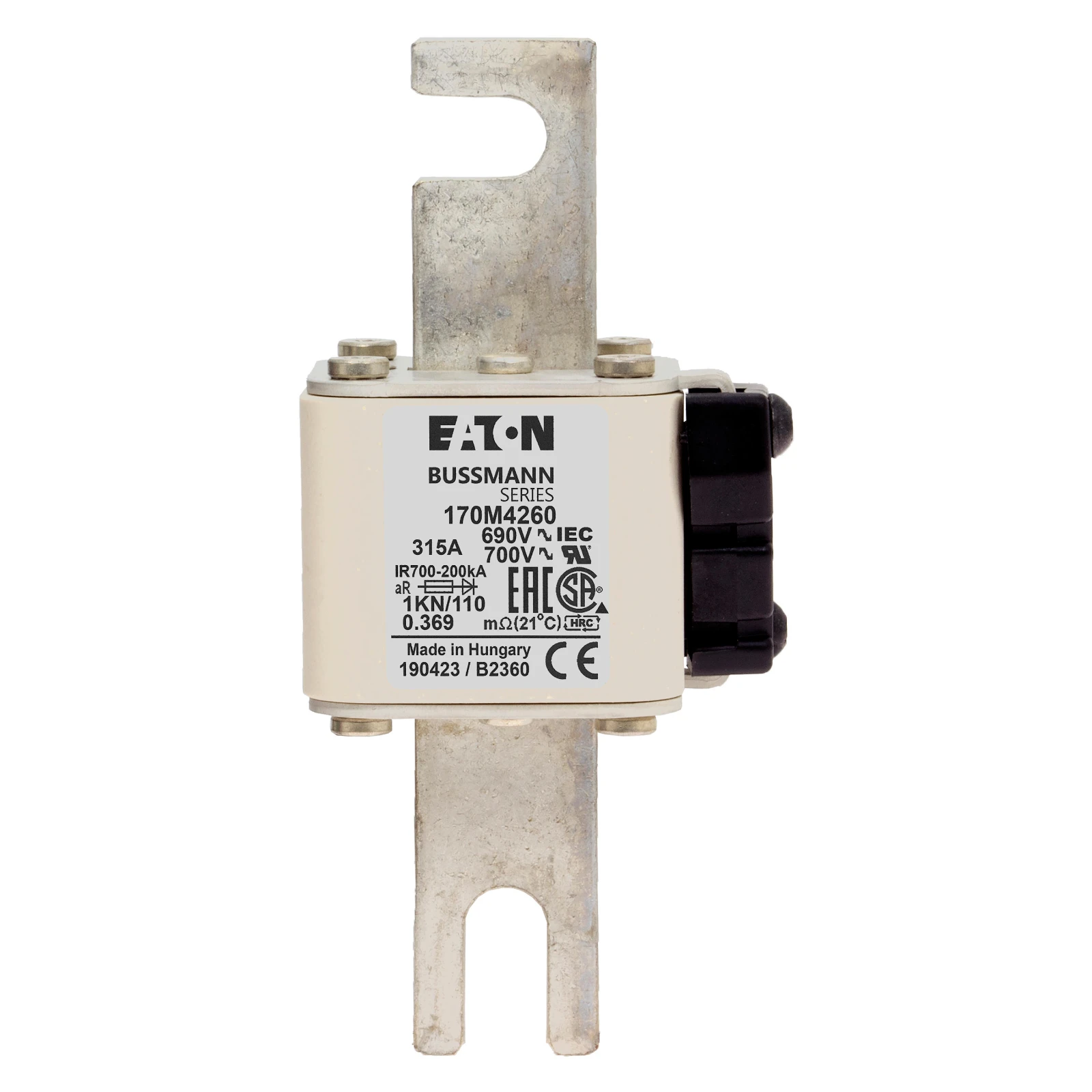 2538244 - Eaton FUSE 315A 690V 1KN/110 AR UC