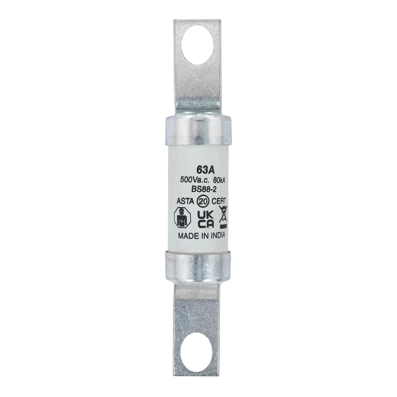 2544518 - Eaton 63AMP 500V AC BS88 gG FUSE