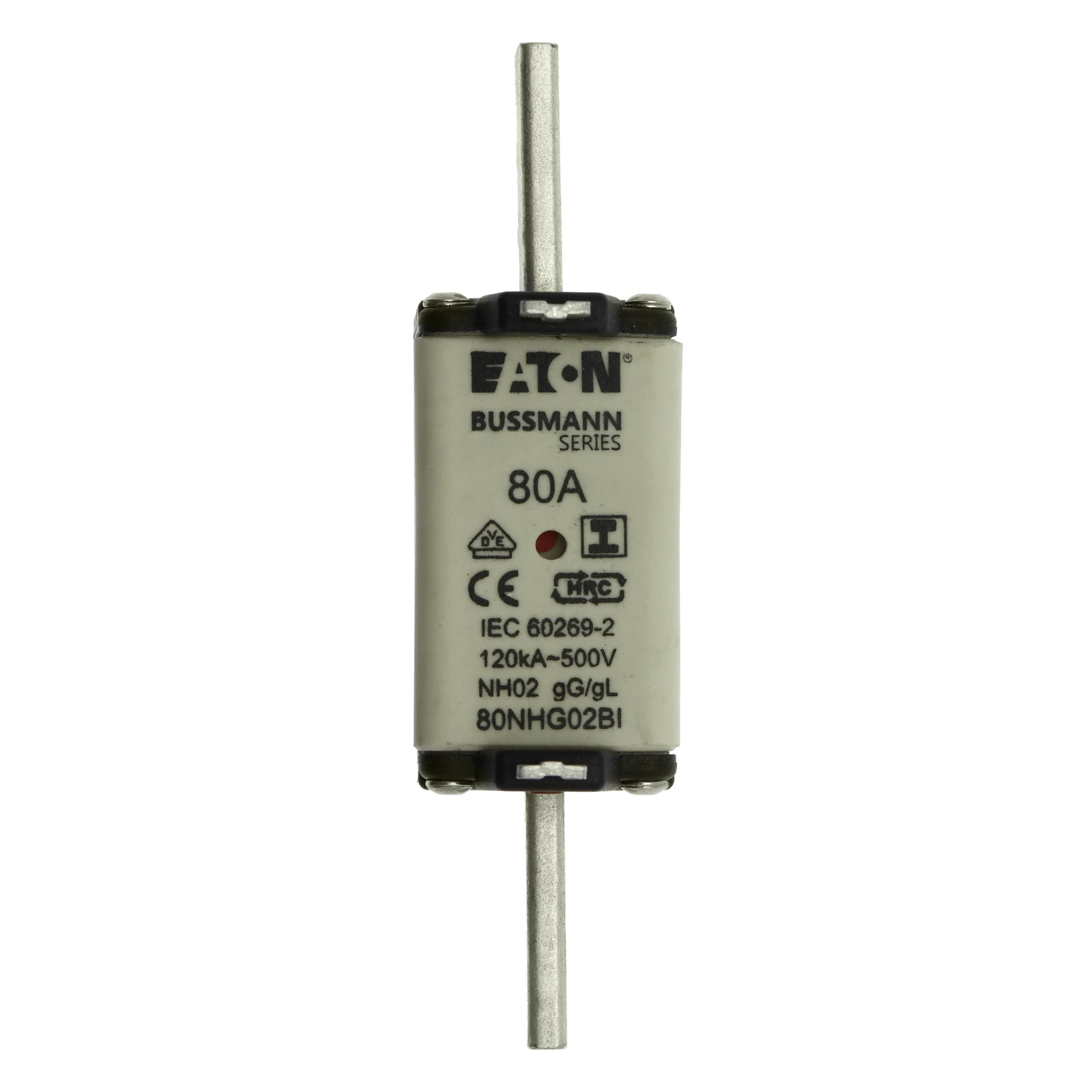 2261959 - Eaton NH FUSE 80A 500V GL/GG SIZE 02