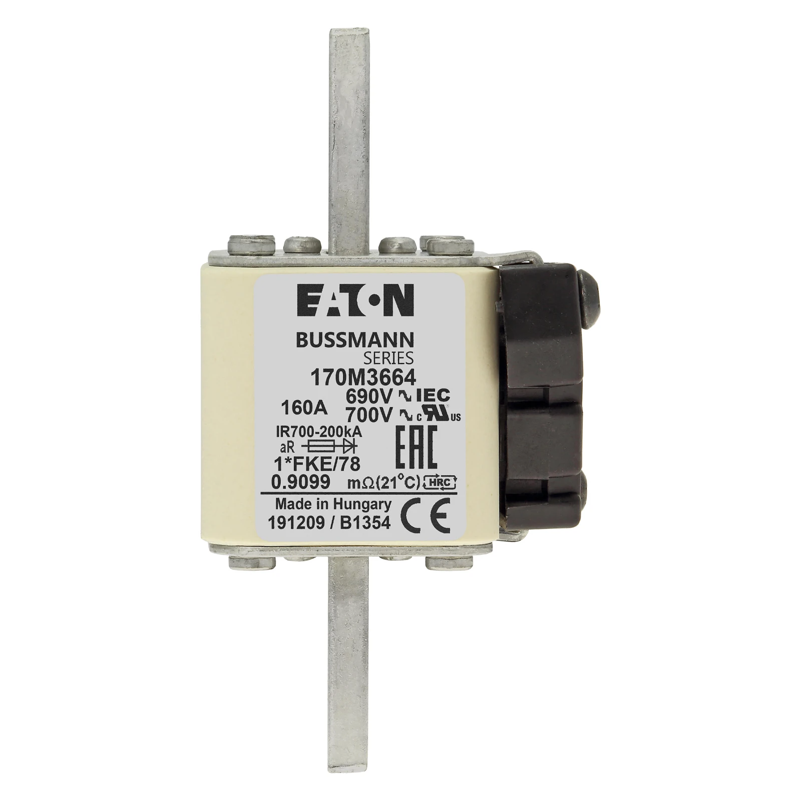 2538054 - Eaton FUSE 160A 690V 1*FKE/78 AR UC