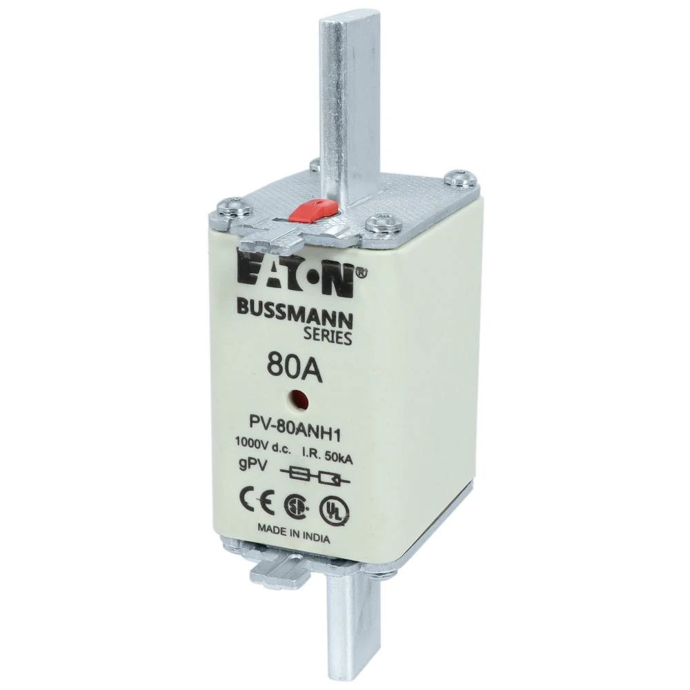 3035927 - Eaton FUSE 80A 1000V DC PV SIZE 1 DUAL IN