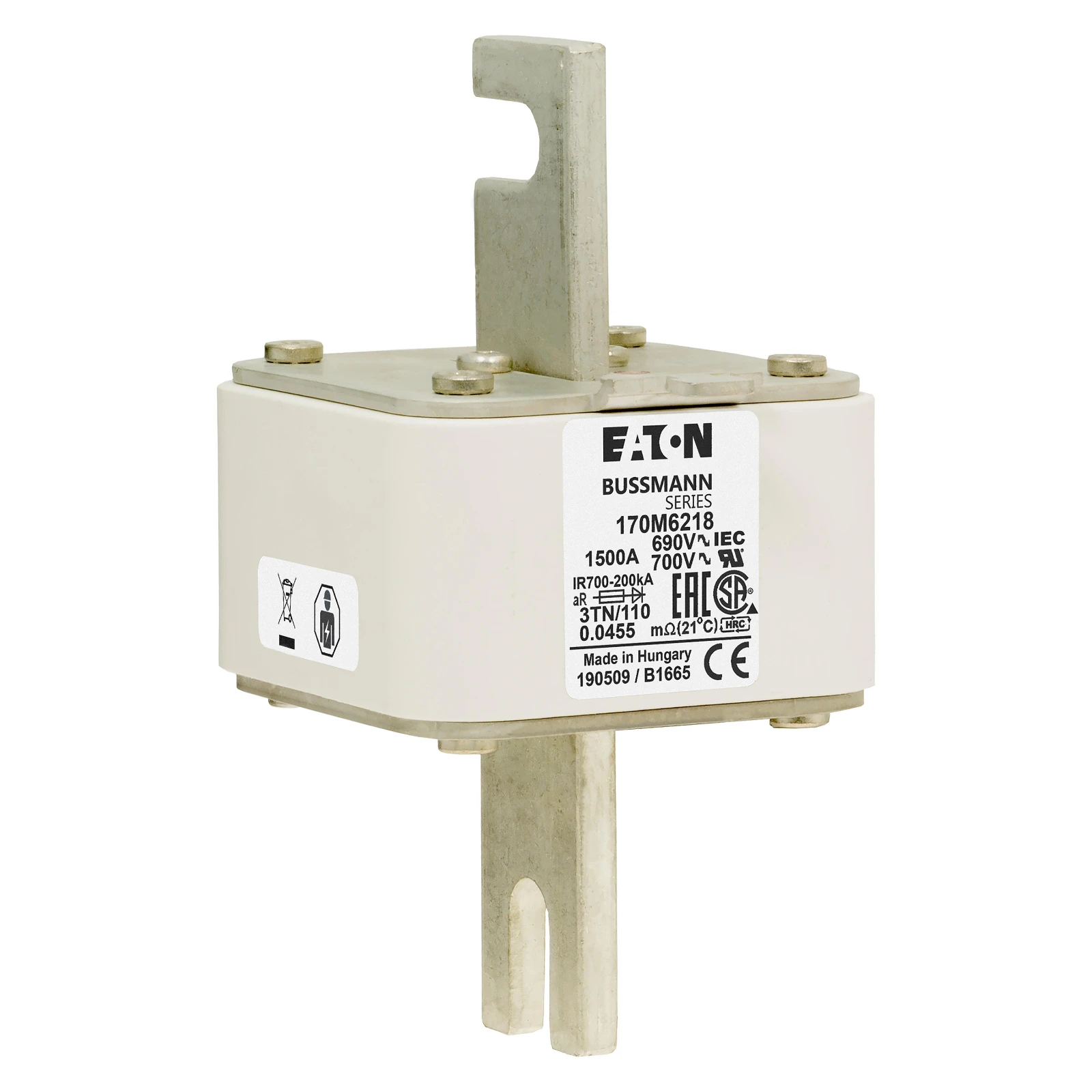 2538829 - Eaton FUSE 1500A 690V 3TN/110 AR UC