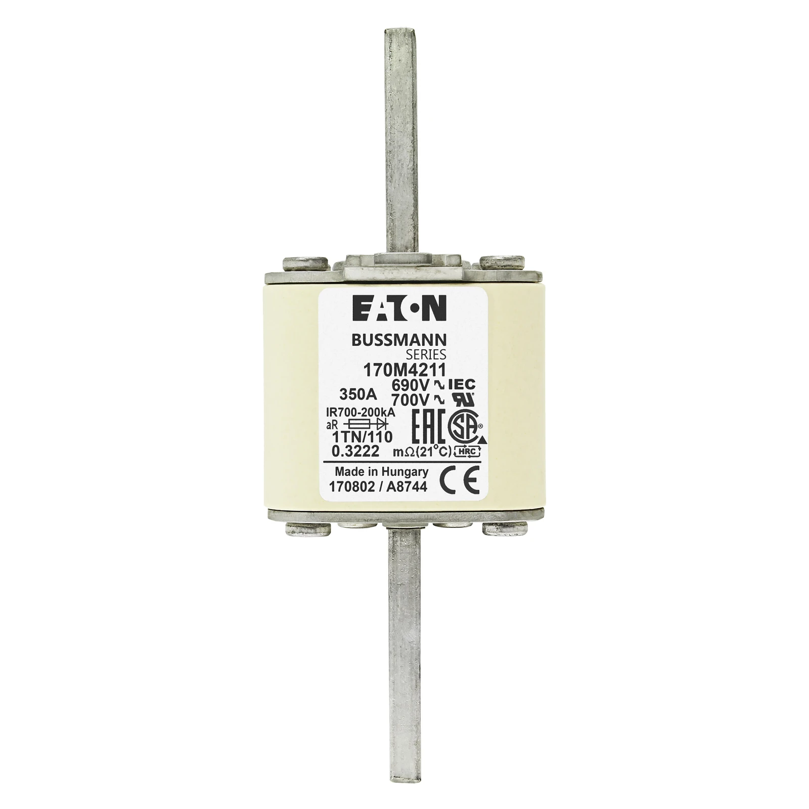 2538223 - Eaton FUSE 350A 690V 1TN/110 AR UC