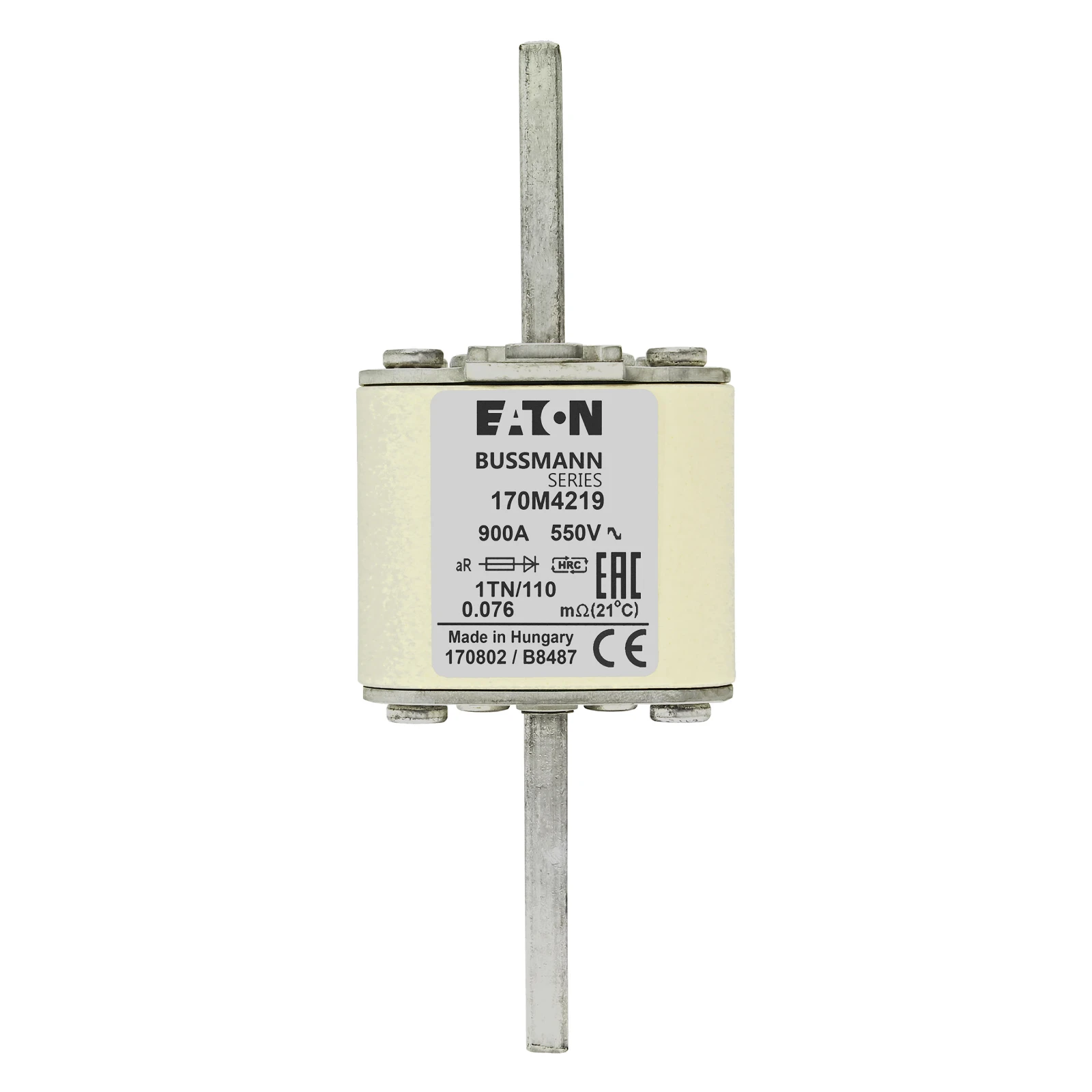 2538231 - Eaton FUSE 900A 550V 1TN/110 AR