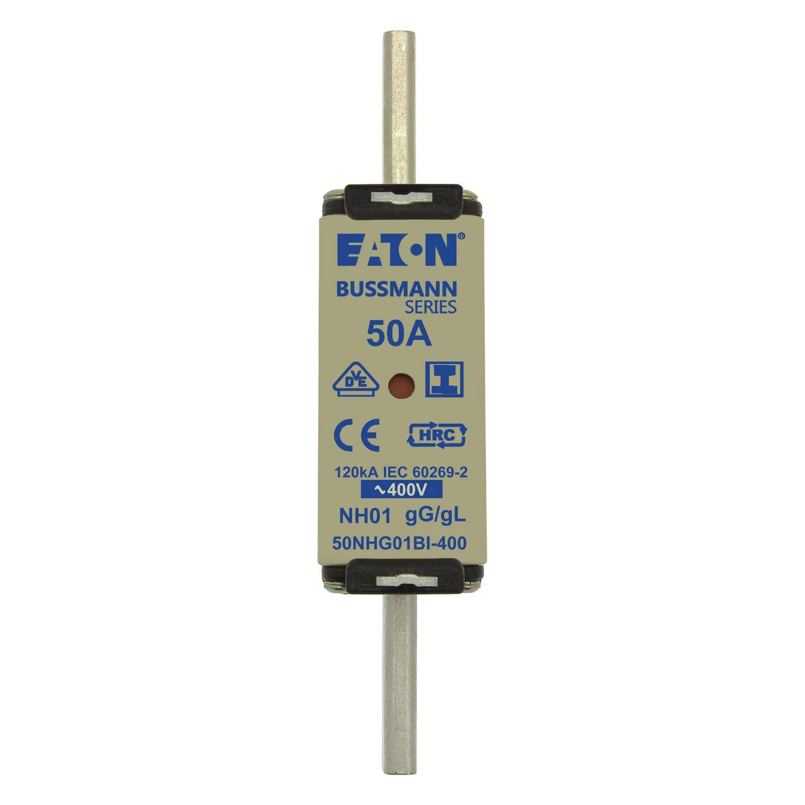 2261417 - Eaton NH FUSE 50A 400V GG/GL SIZE 01