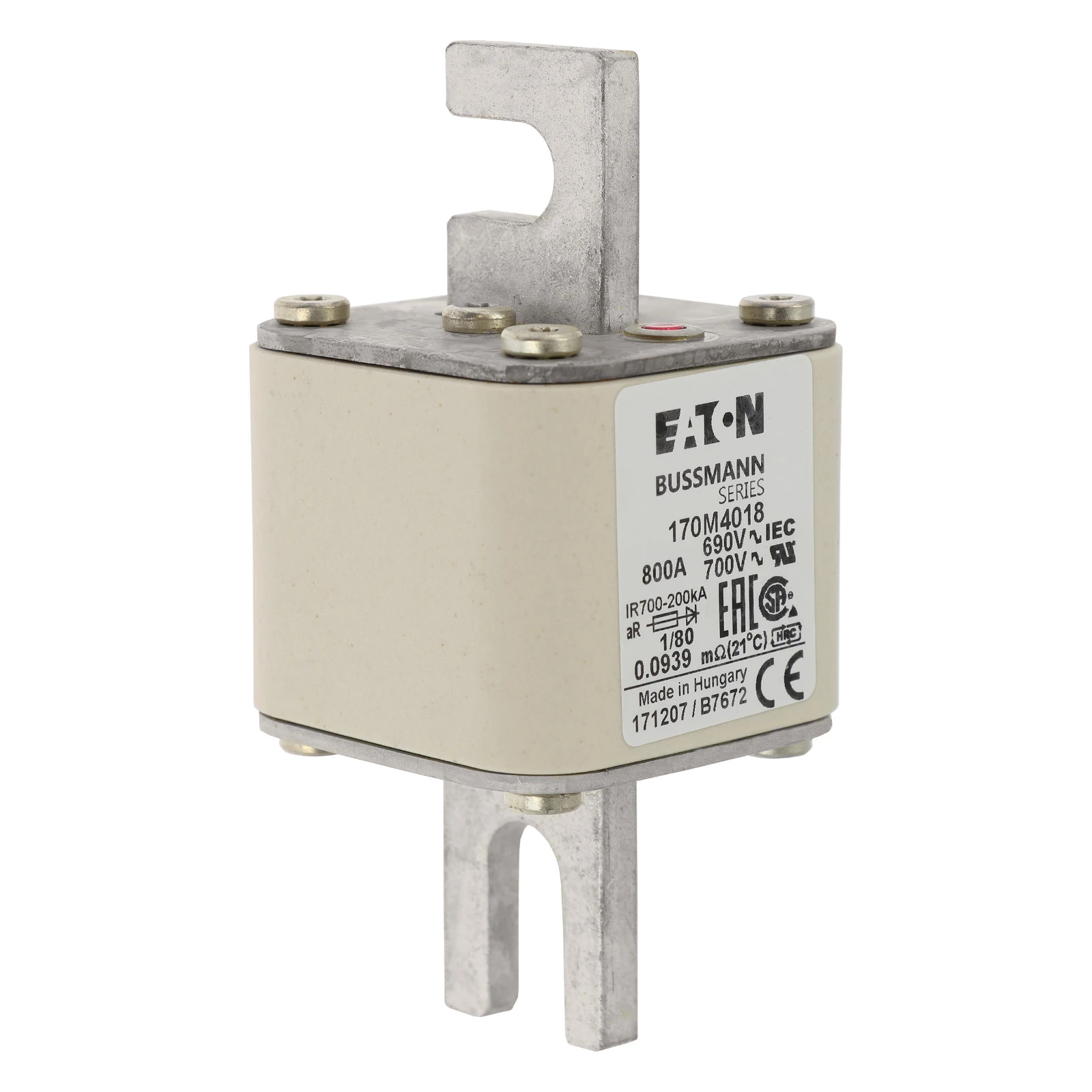 2538146 - Eaton FUSE 800A 690V 1/80 AR UC