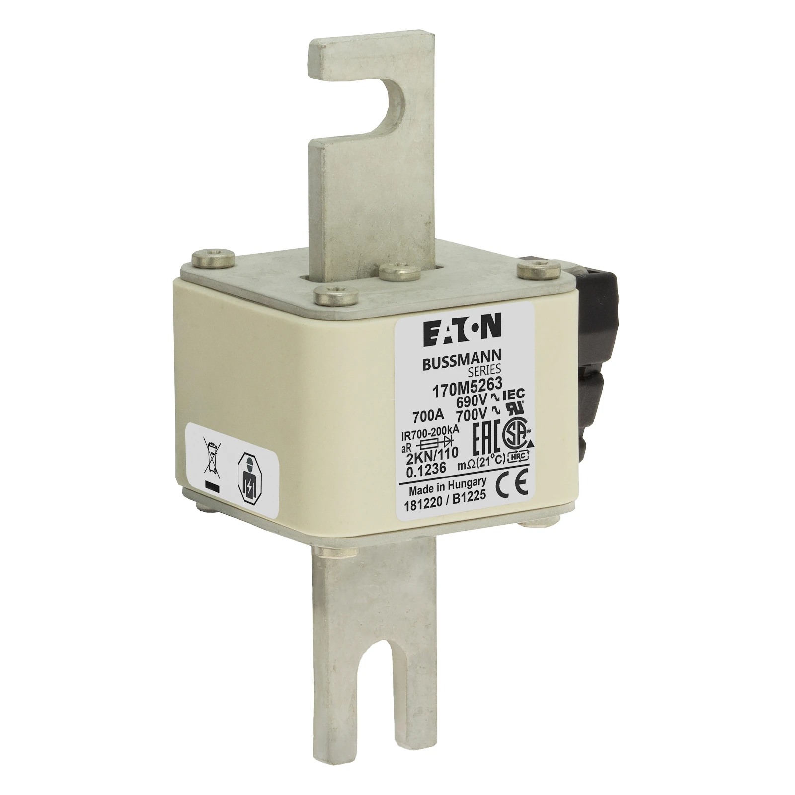 2538523 - Eaton FUSE 700A 690V 2KN/110 AR UC