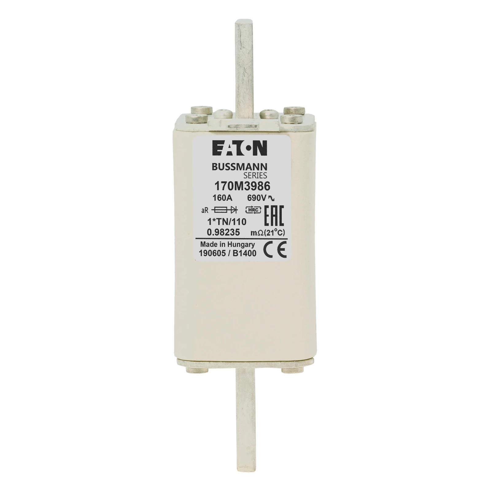 2538130 - Eaton FUSE 160A 1000V 1*TN/110 AR