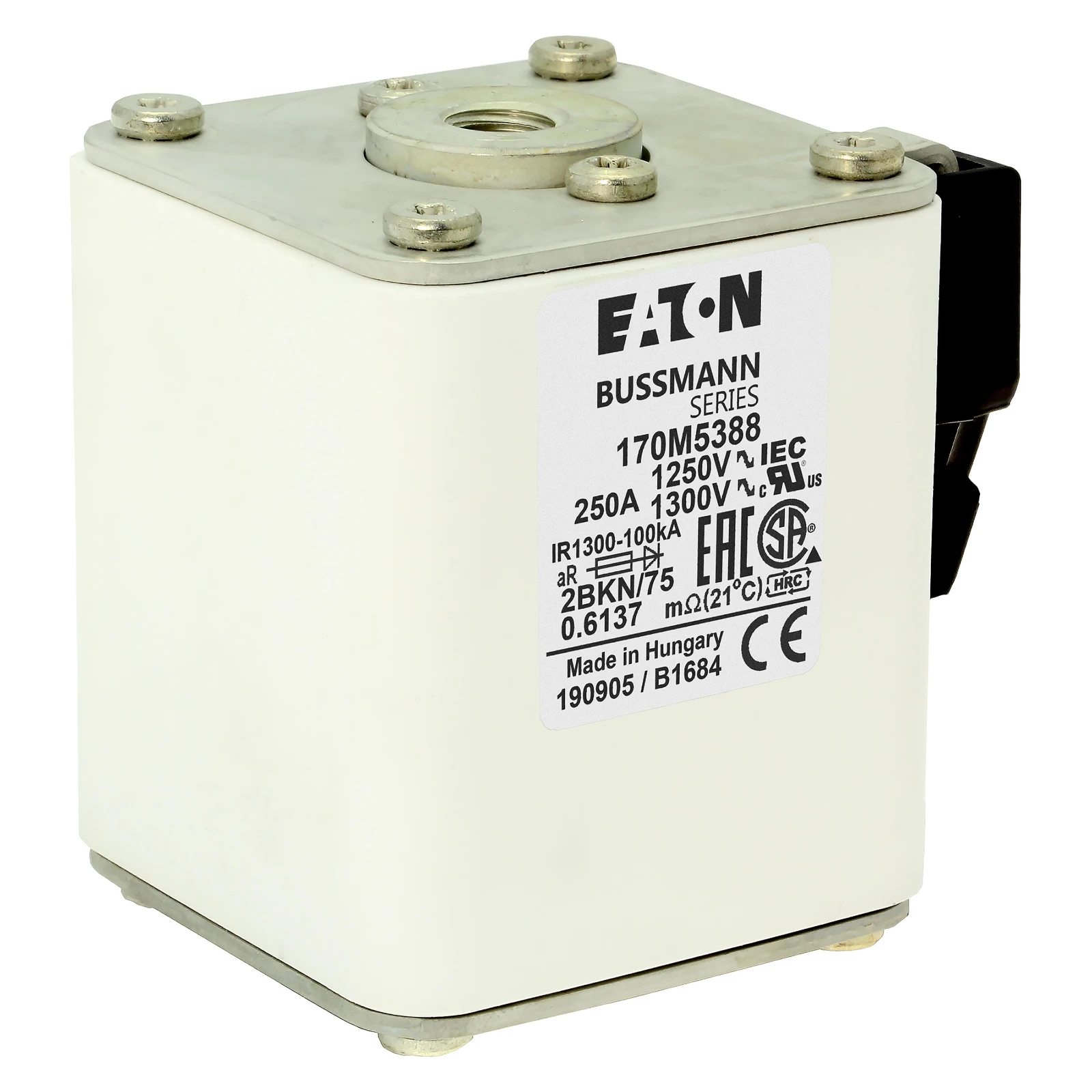 2538551 - Eaton FUSE 250A 1250V 2BKN/75 AR CU