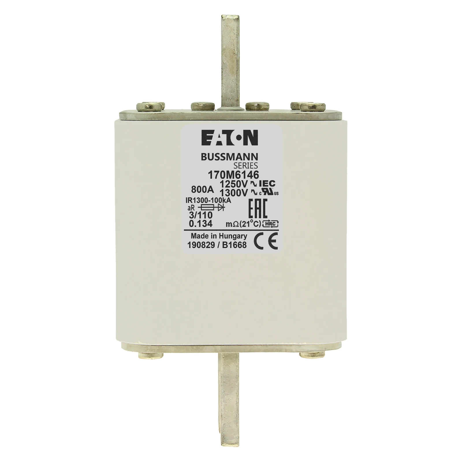 2538782 - Eaton FUSE 800A 1250V 3/110 AR