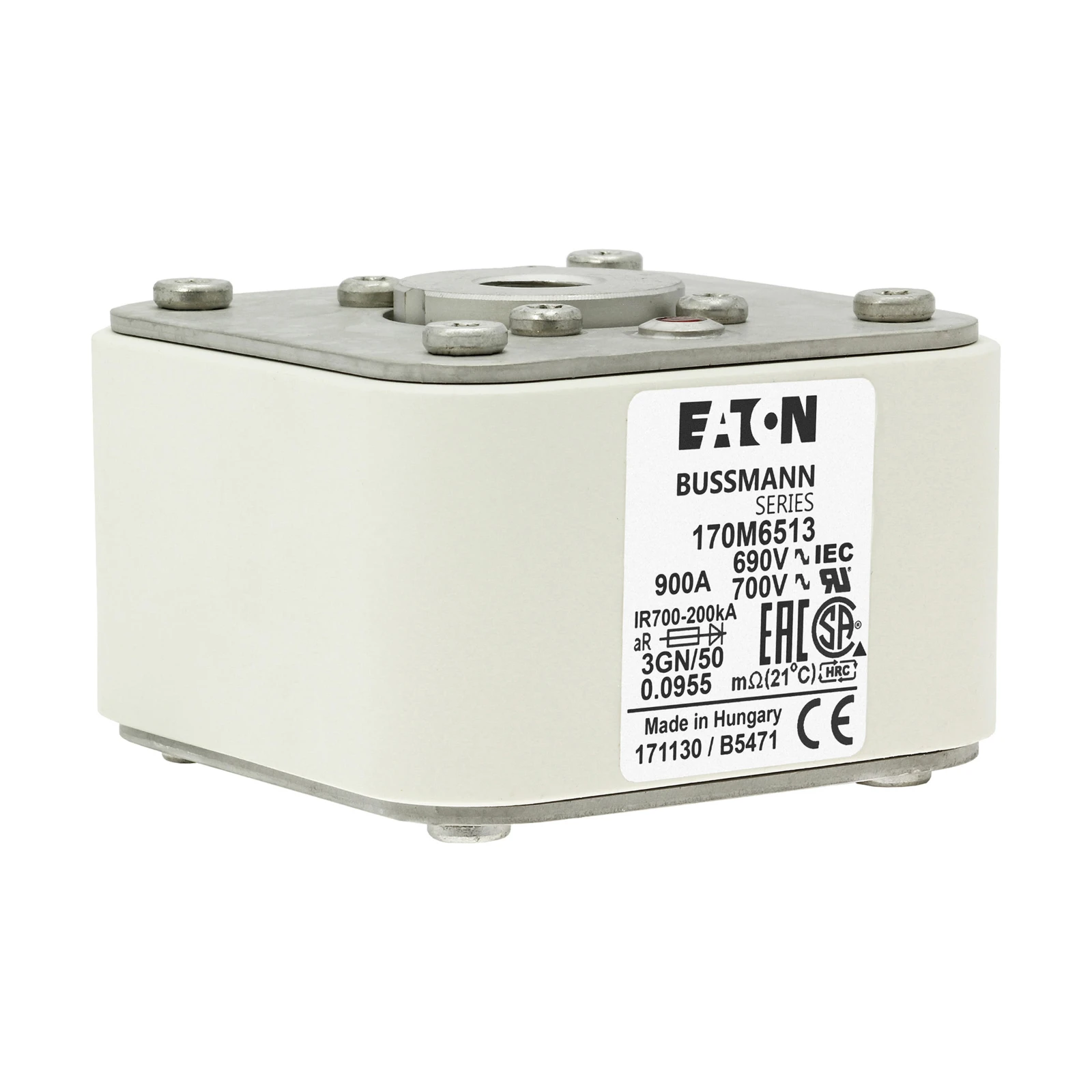 2538937 - Eaton FUSE 900A 690V 3GN/50 AR UC