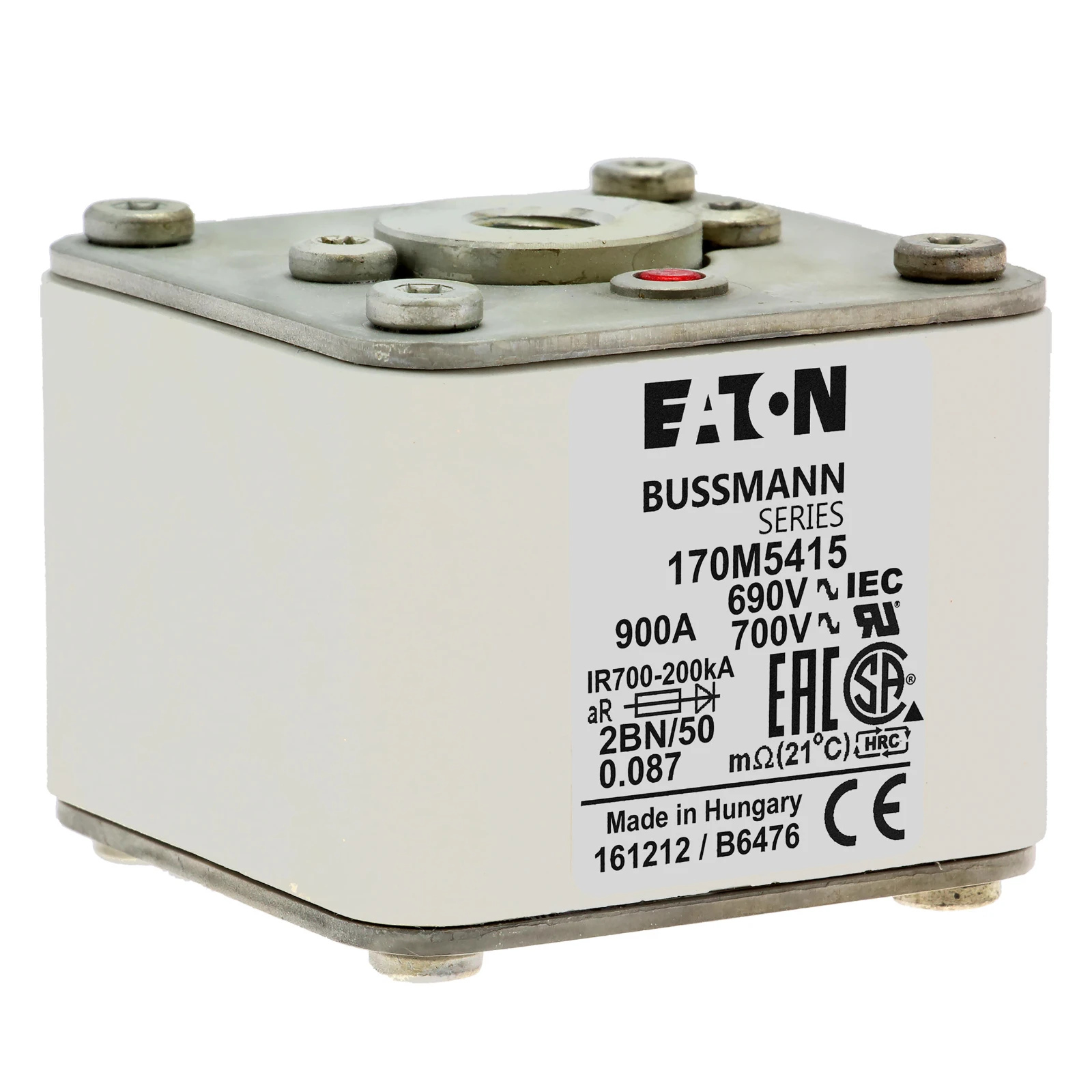 2538570 - Eaton FUSE 900A 690V 2BN/50 AR UC