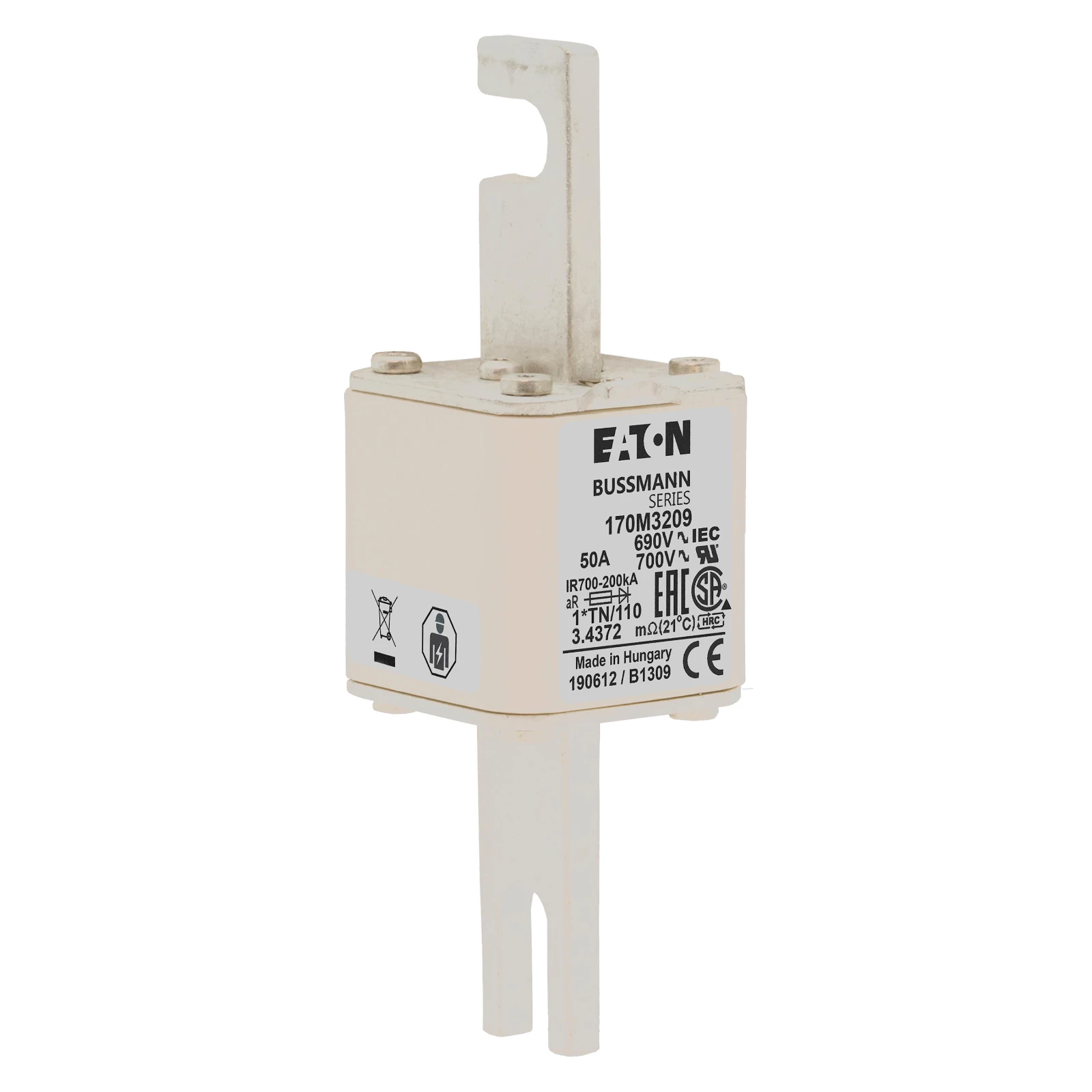 2537917 - Eaton FUSE 50A 690V 1*TN/110 AR UC