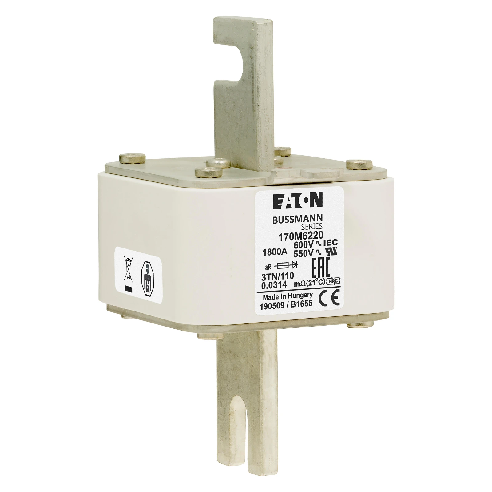 2538831 - Eaton FUSE 1800A 600V 3TN/110 AR UR