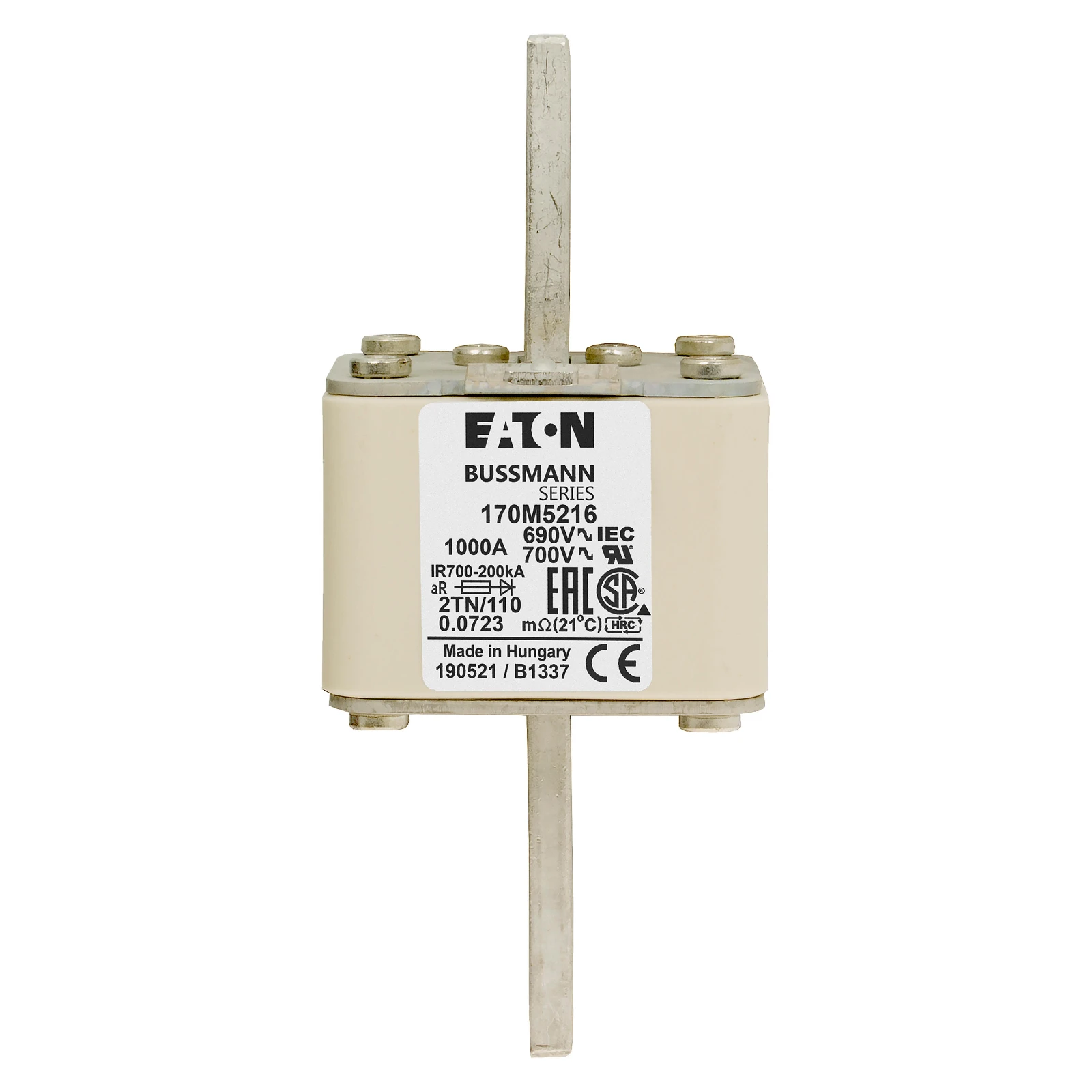 2538499 - Eaton FUSE 1000A 690V 2TN/110 AR UC