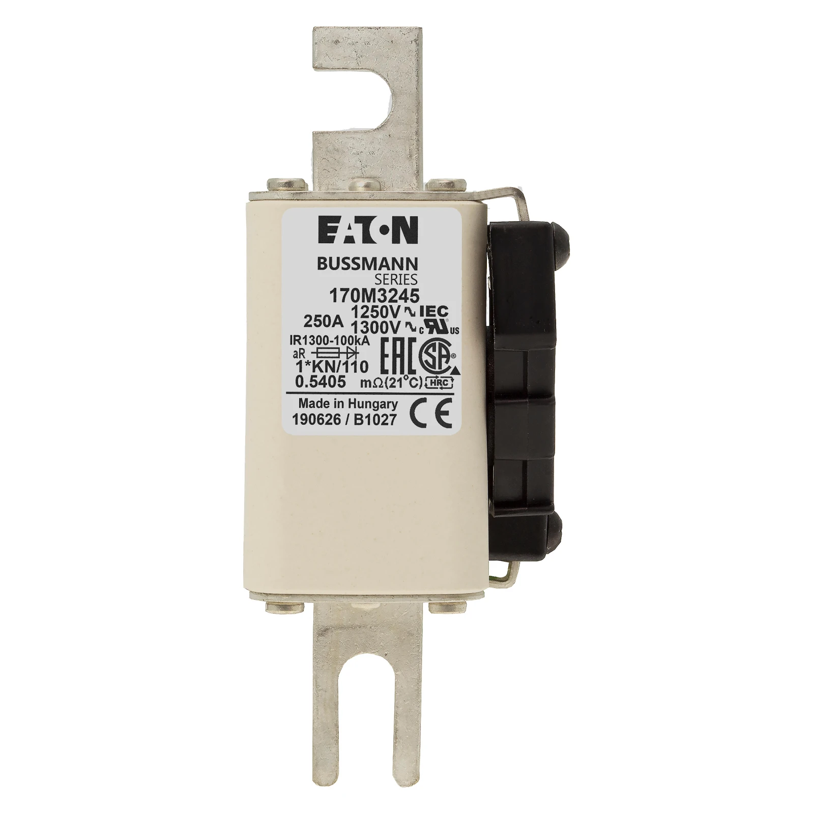 2537939 - Eaton FUSE 250A 1250V 1*KN/110 AR CU