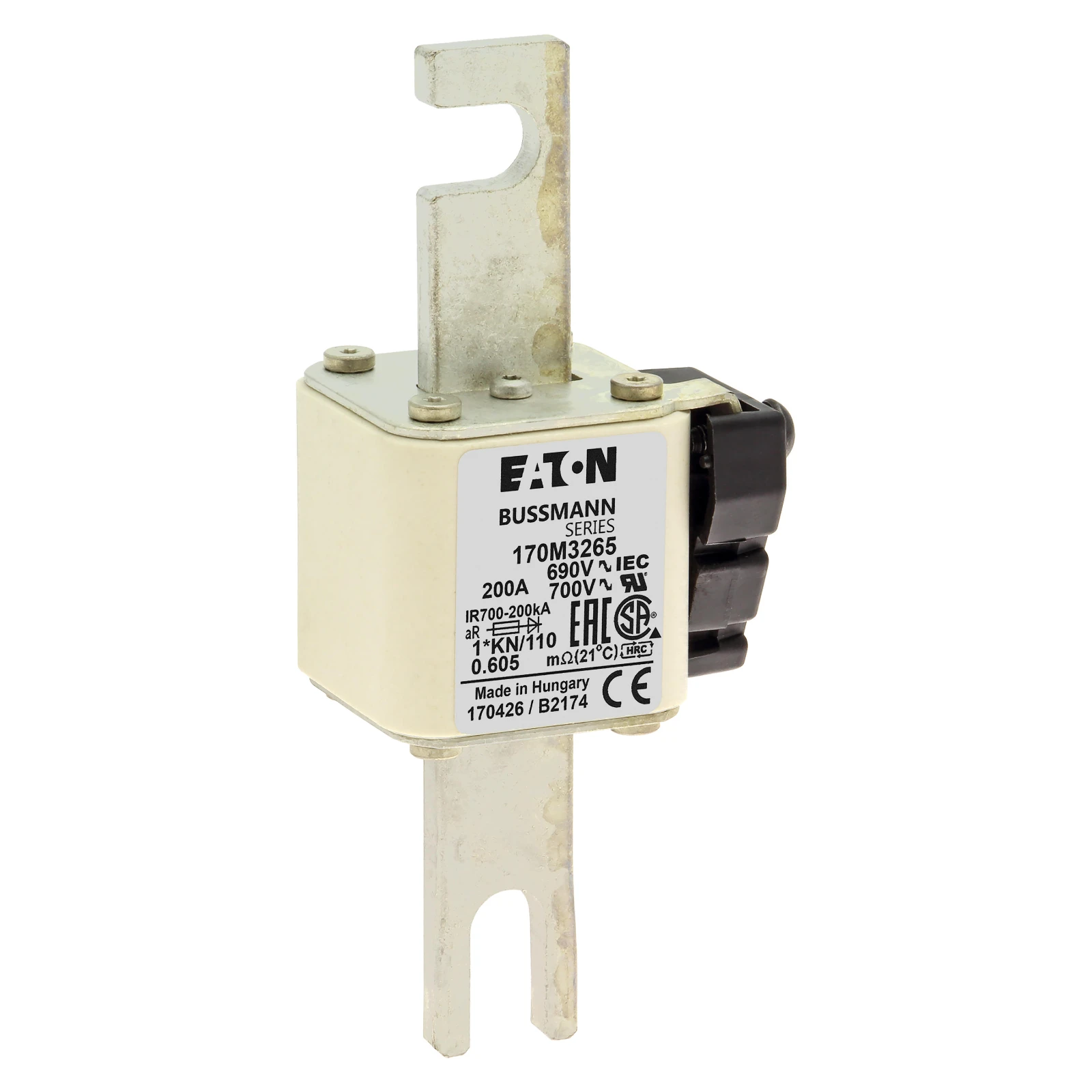 2537950 - Eaton FUSE 200A 690V 1*KN/110 AR UC