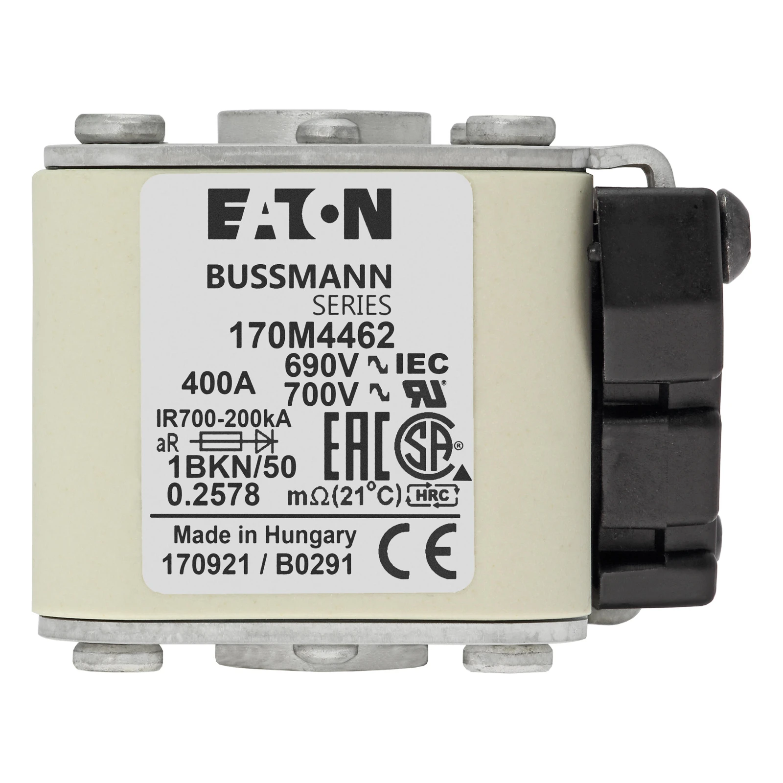 2538300 - Eaton FUSE 400A 690V 1BKN/50 AR UC