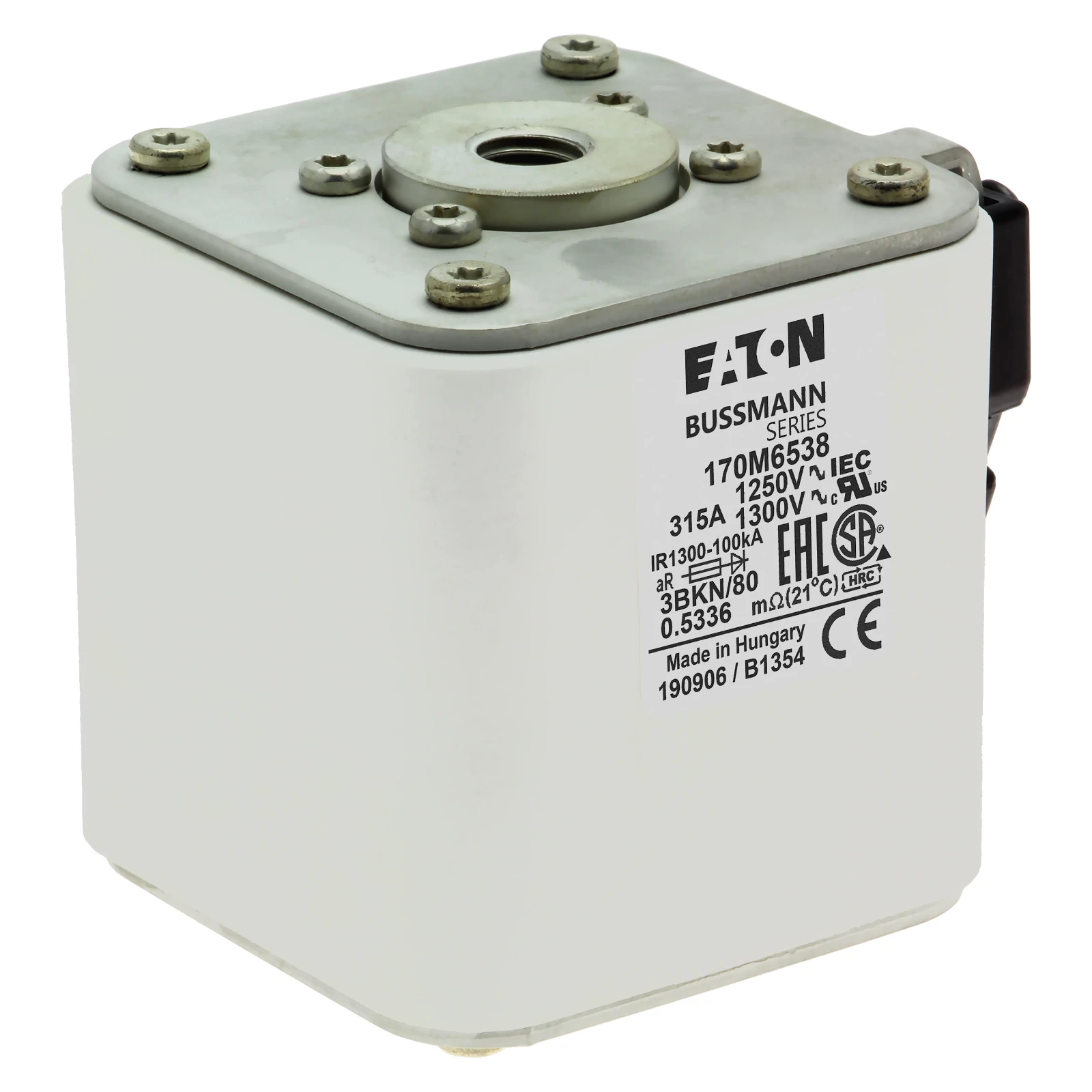 2538946 - Eaton FUSE 315A 1250V 3BKN/80 AR CU